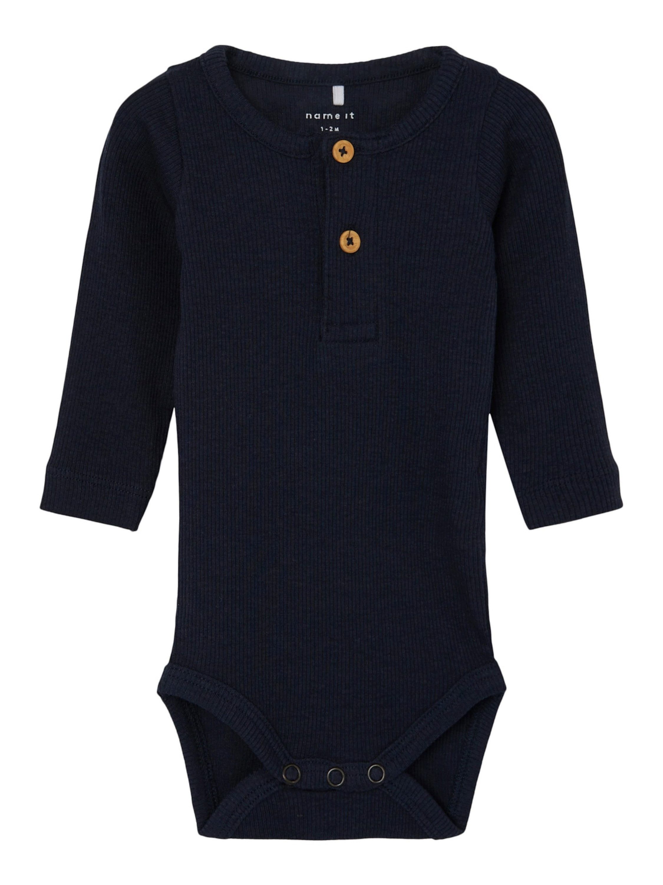 Name It Strampler Kab (1-tlg) Plain/ohne Details