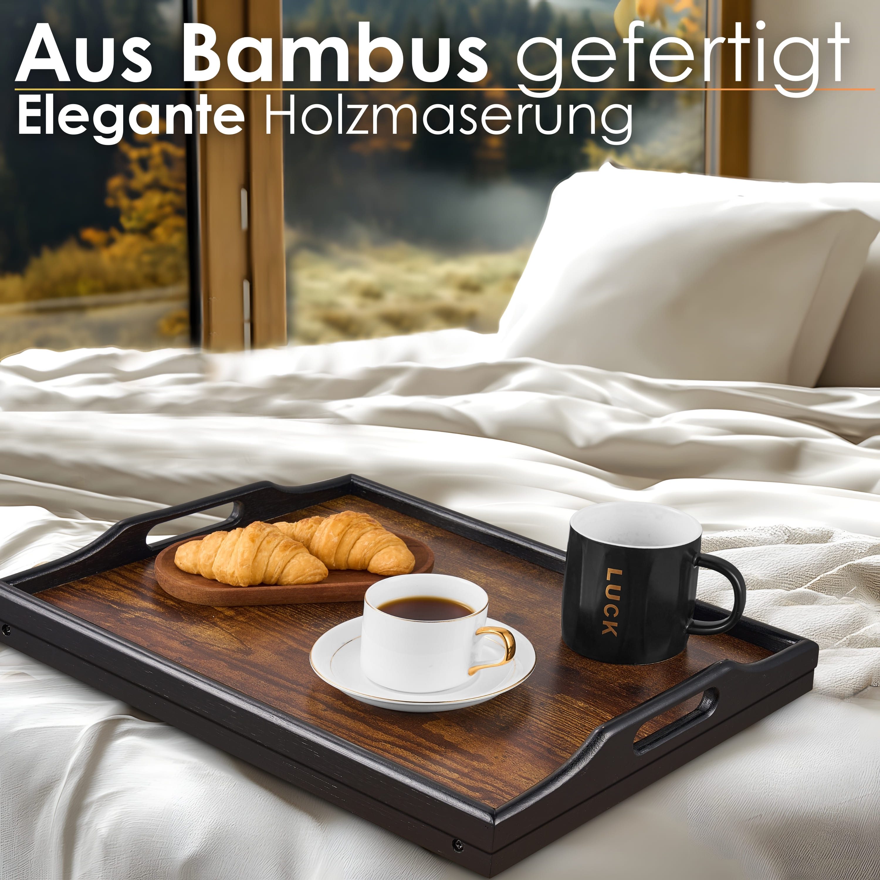 ecosa Tabletttisch EO-5052 (Einzelstück, Einzelstück), Höhenverstellbar