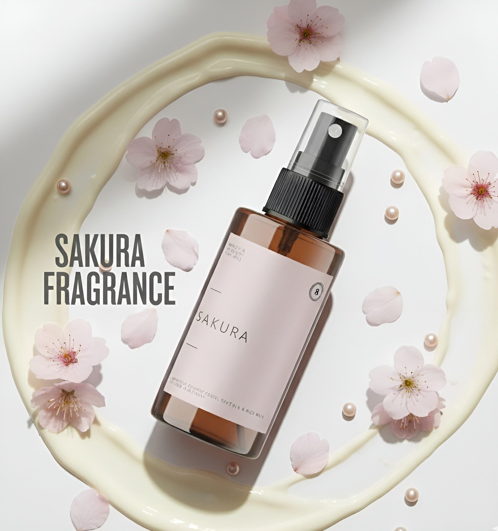 BOHORIA Haarparfüm Haarparfum Sakura mit zartem Duft nach Reismilch & Kirschblüte