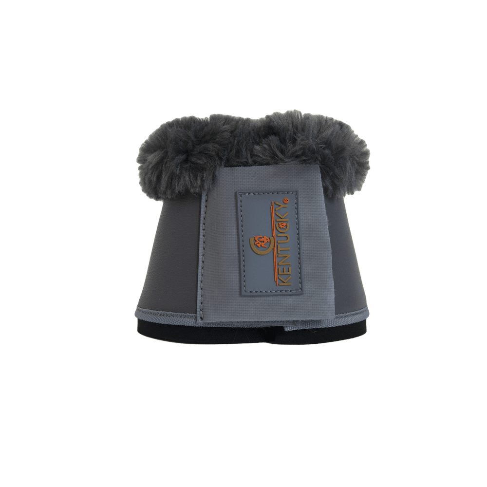 Kentucky Horsewear Hufglocken Sprungglocken Leder Lammfell