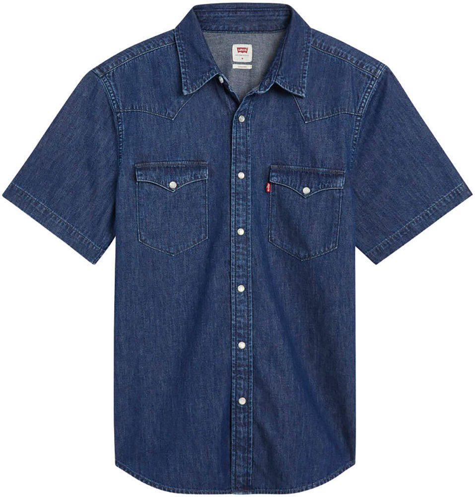 Levi's® Jeanshemd SS CLASSIC WESTERN mit Brusttaschen – Bild 3 von 5