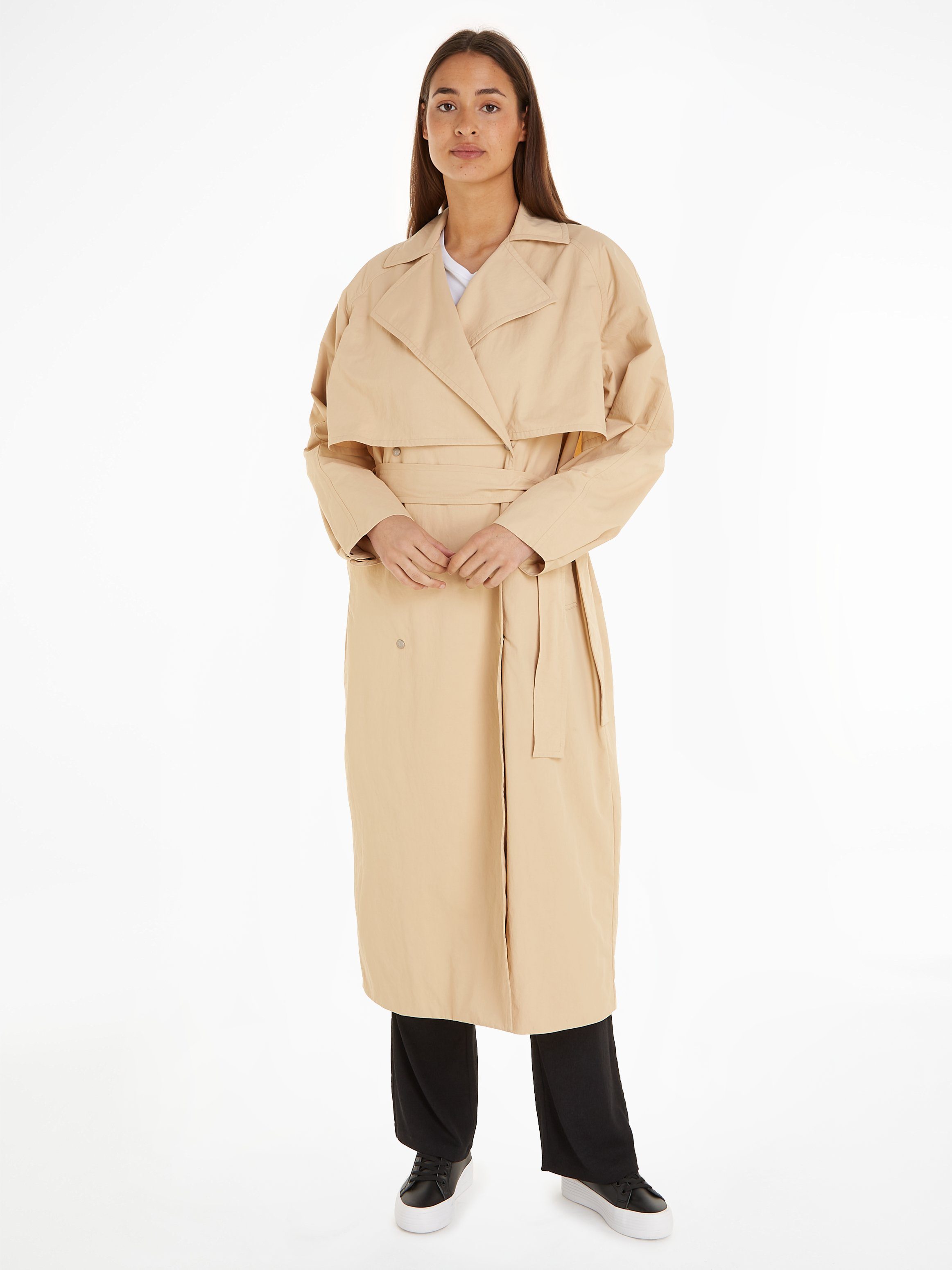 Calvin Klein Jeans Trenchcoat BELTED TRENCH günstig online kaufen