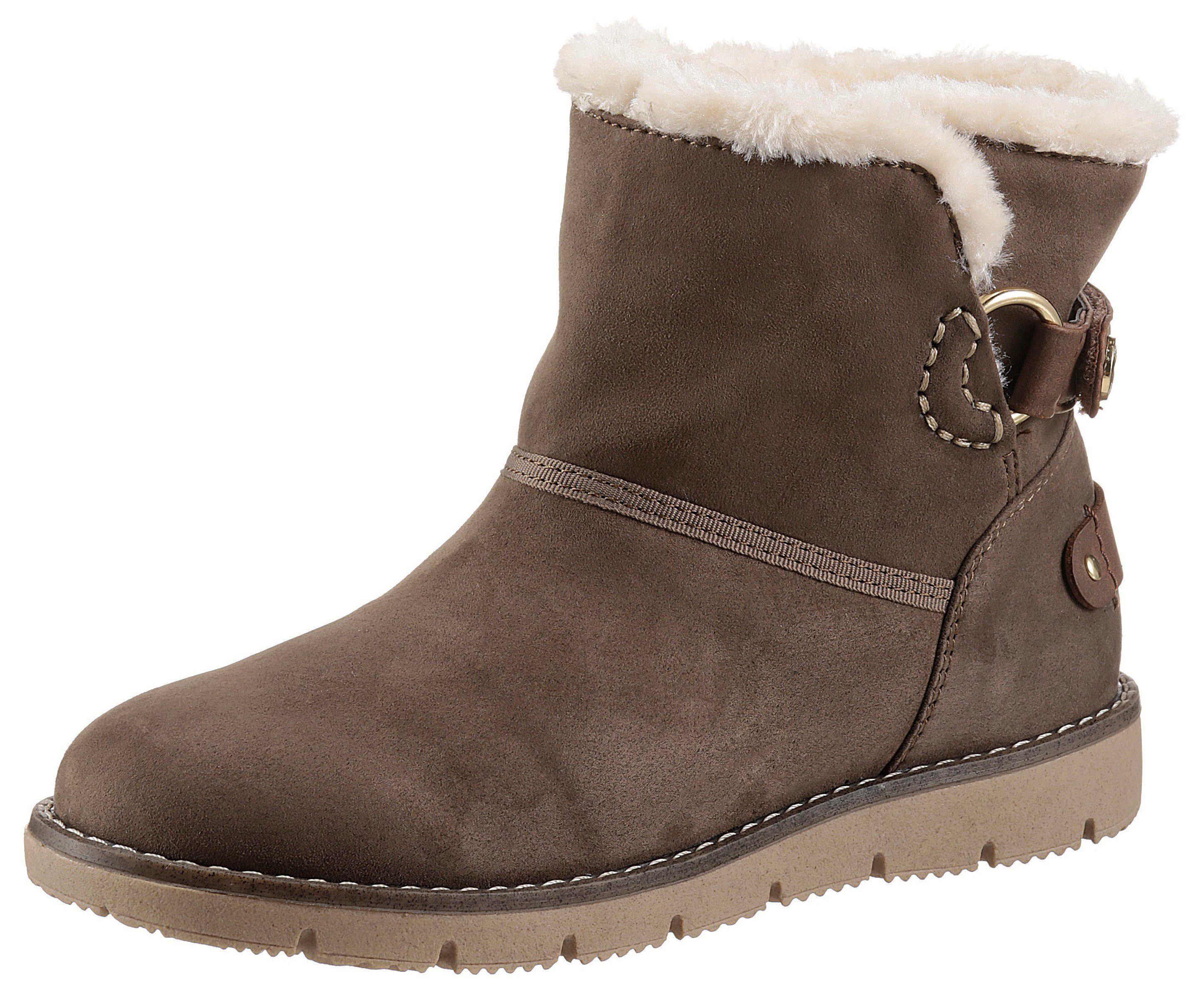 TOM TAILOR Winterboots mit Klettverschluss