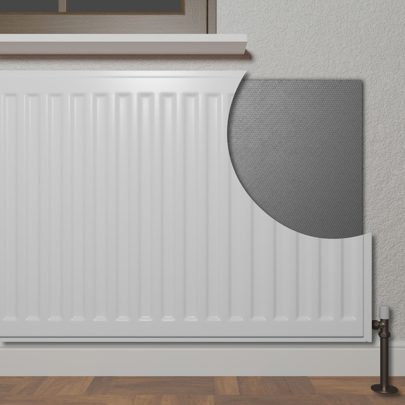 marbet design Heizkörperreflexionsfolie, (Heizkörper Reflexionstapeten aus Styropor - Heizung Wärmedämmung - Verschiedene Stärken (20 Quadratmeter) Hauswand Hau – Bild 4 von 4