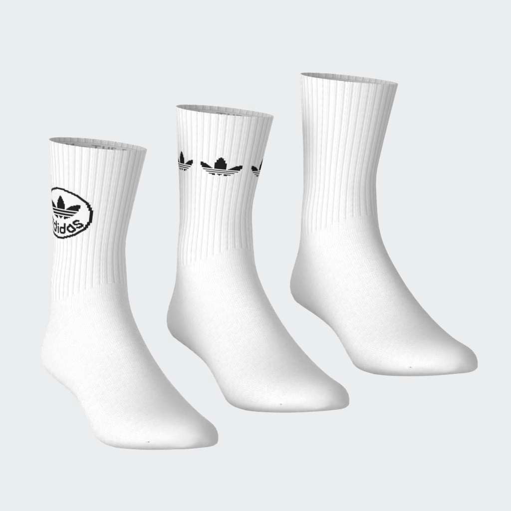 adidas Originals Sportsocken TREFOIL CREW 3P (3-Paar)