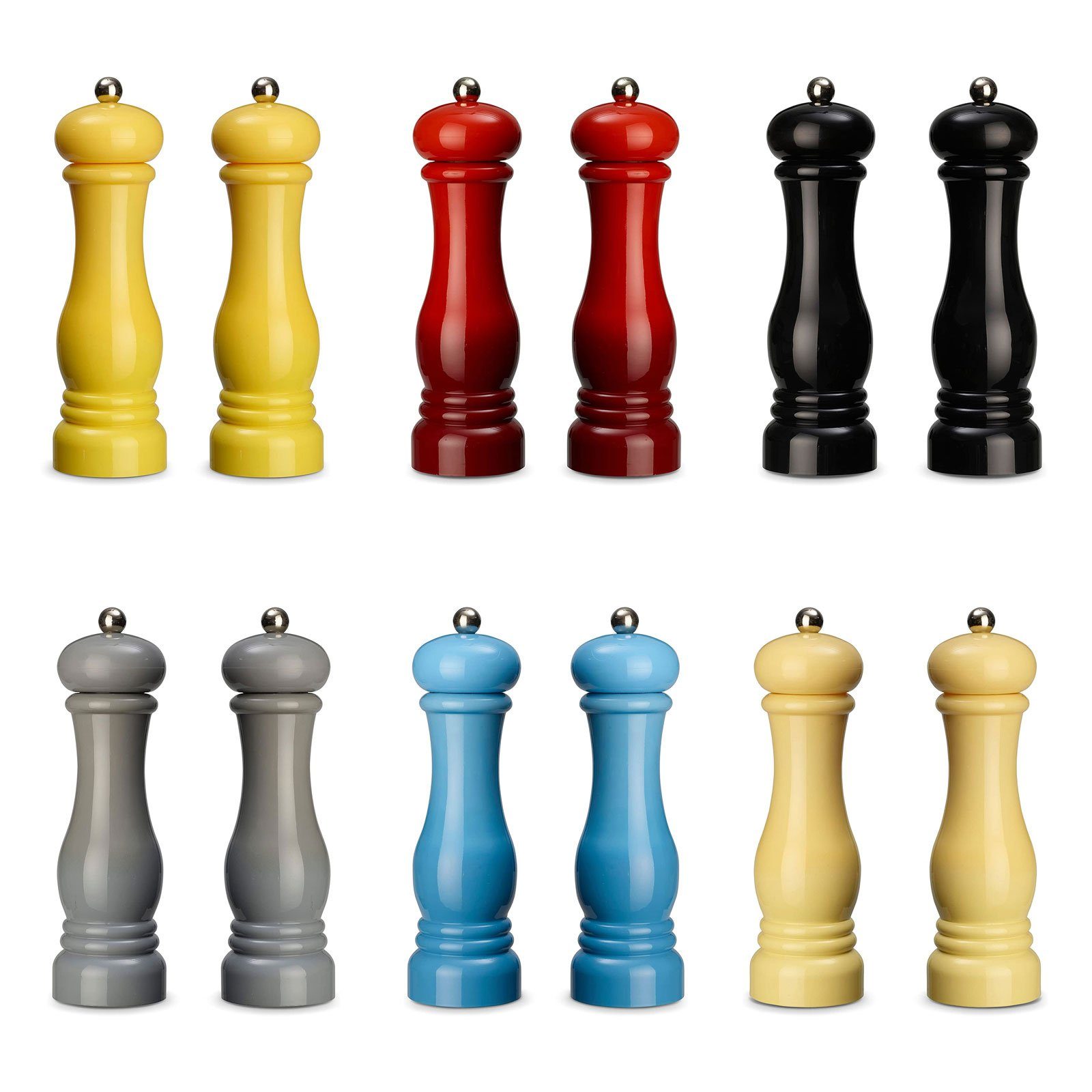 ECHTWERK Küchenorganizer-Set, Gewürzmühlen-Set, Keramikmahlwerk, Ideal für günstig online kaufen