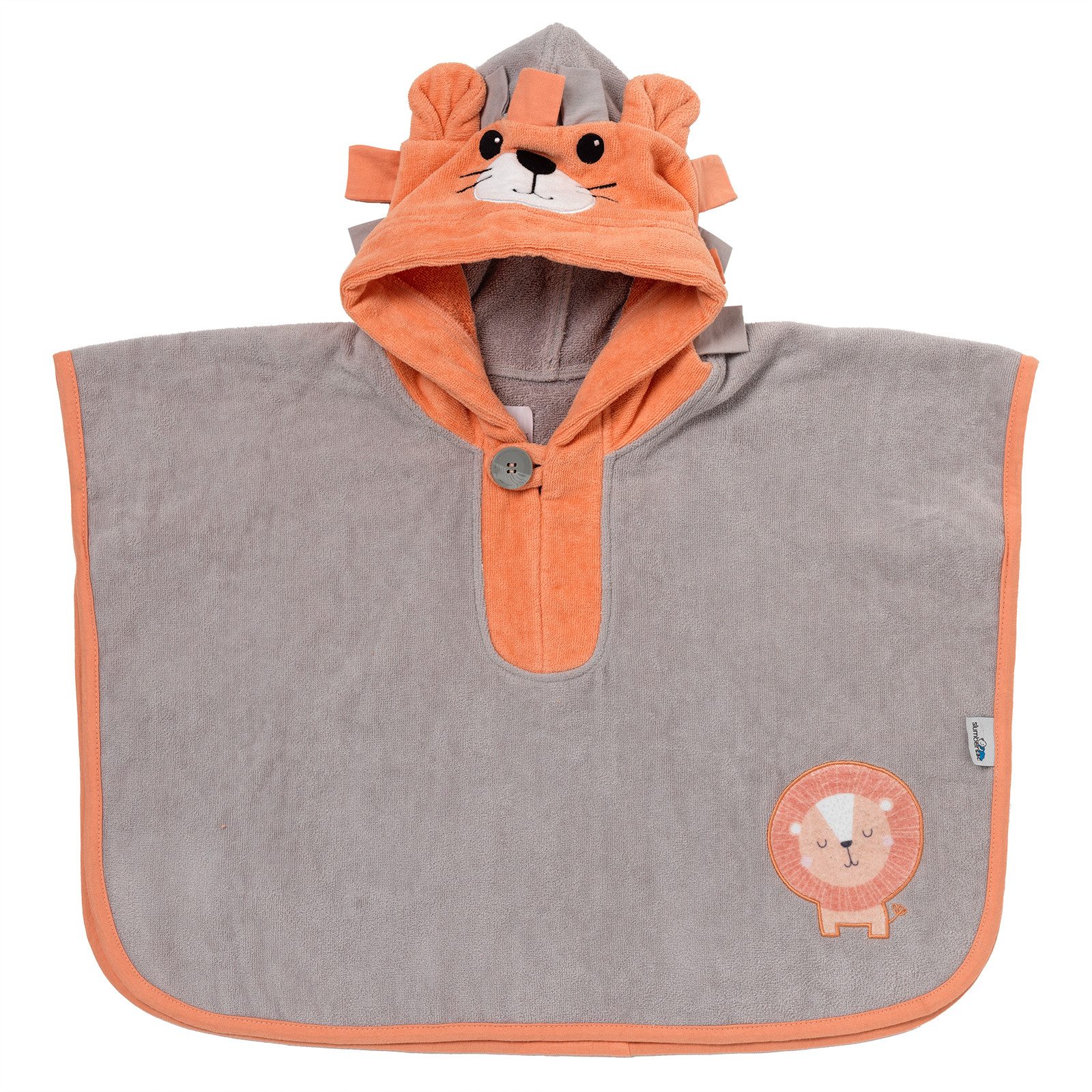 Schlummersack Kinderbademantel Frottee Badeponcho
