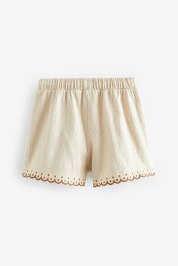 Next Sweatshorts Shorts mit Stickereien (1-tlg)