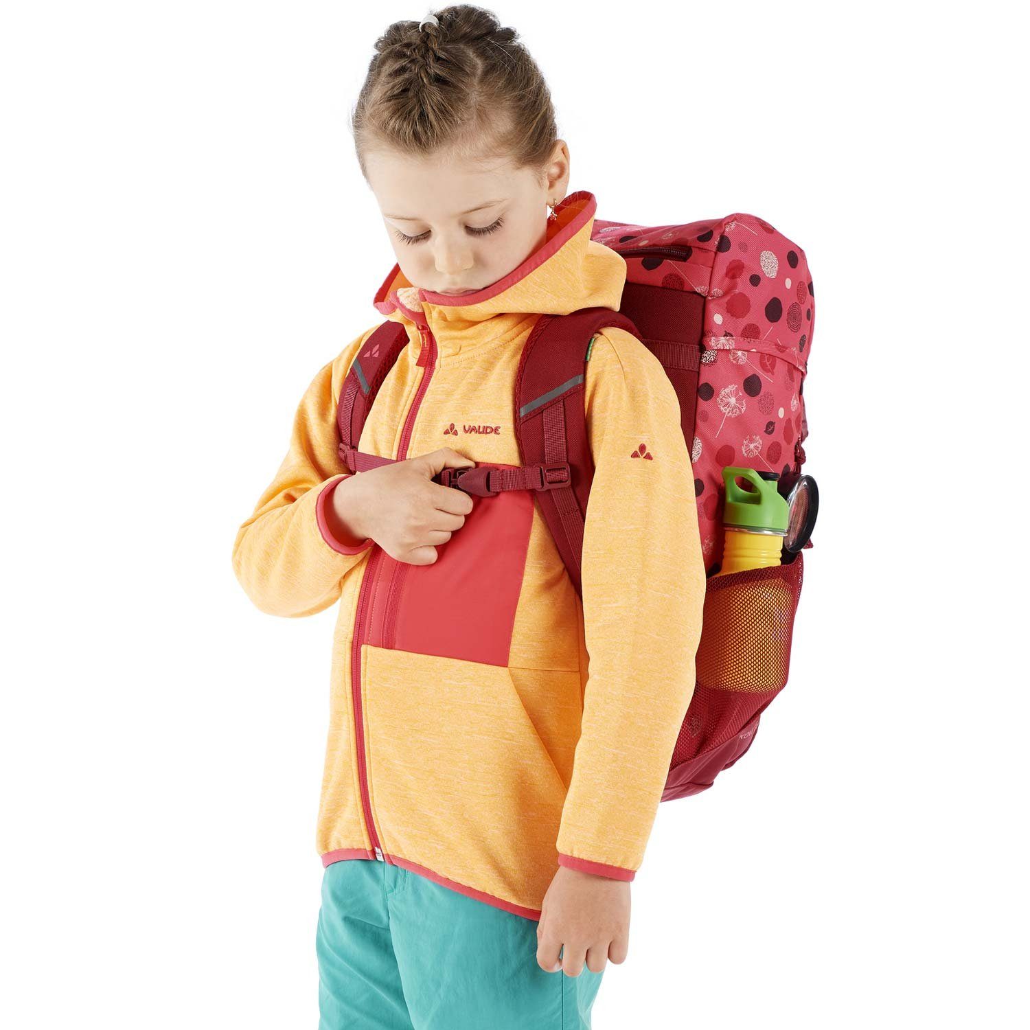 VAUDE Kinderrucksack Vaude Kinderrucksack Puck 14 bright pink/cranberry (Stück, Stück) – Bild 3 von 5