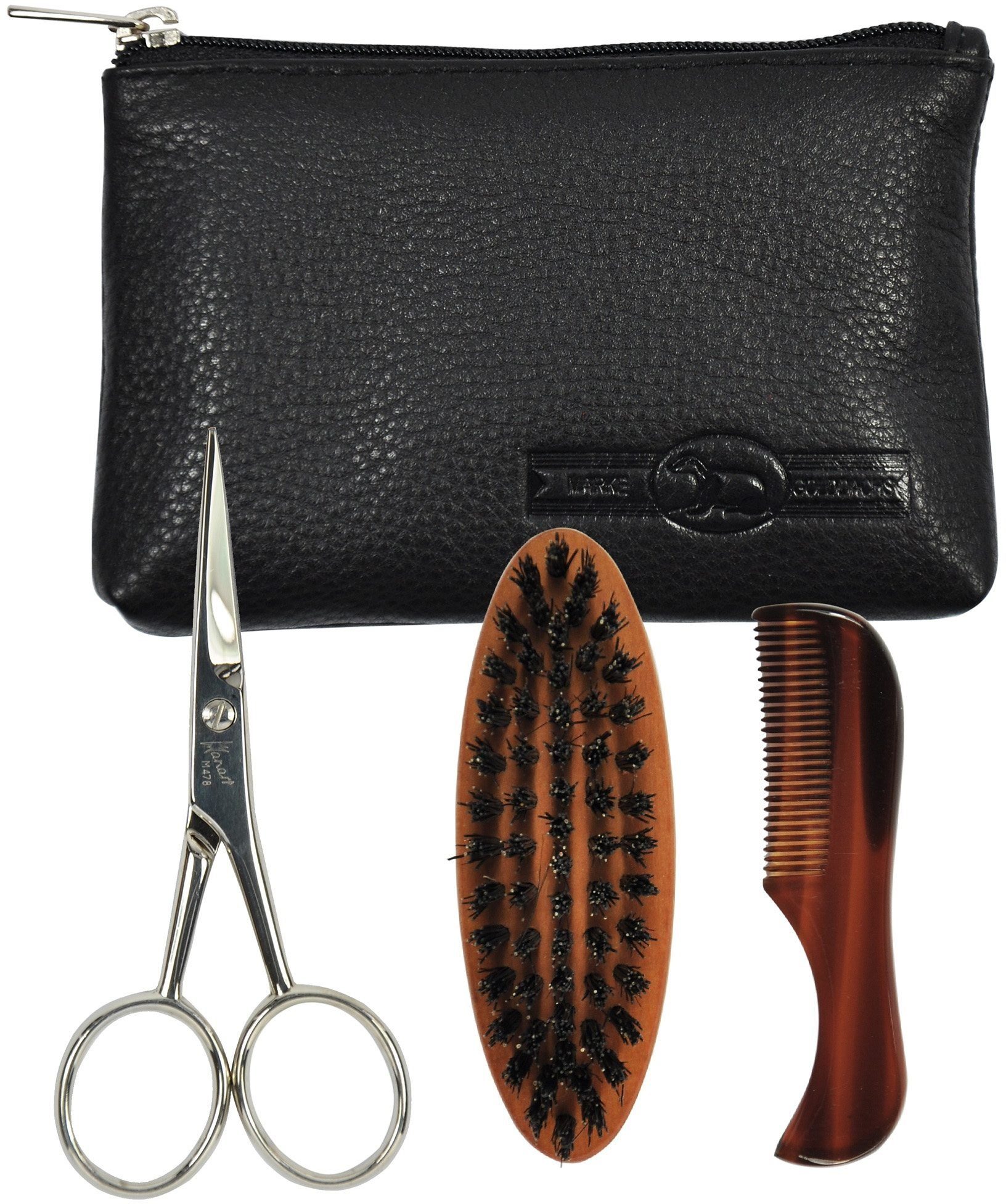 Golddachs Bartschere, (Set, 4-tlg), Etui aus günstig online kaufen