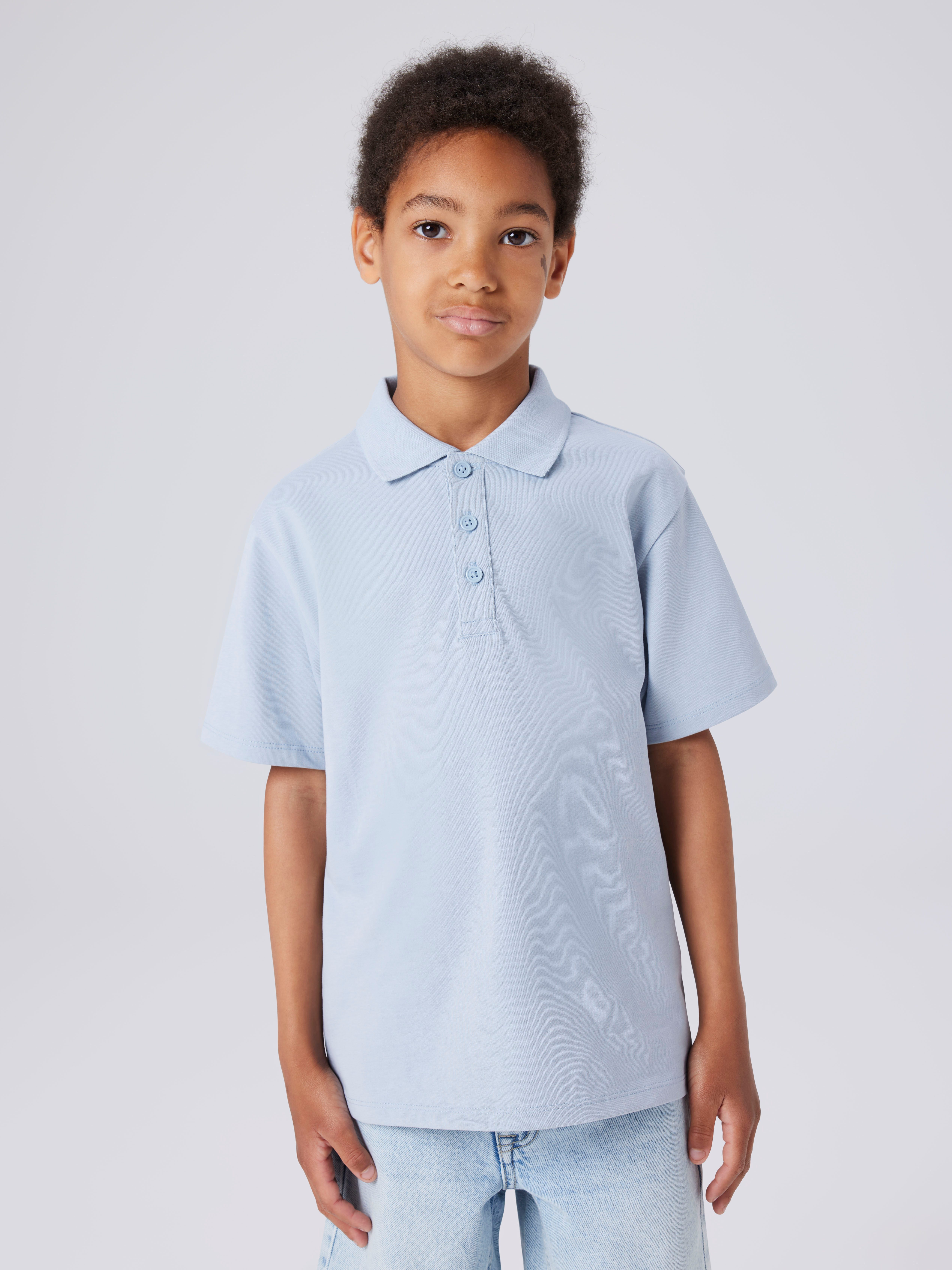 Name It Poloshirt NKMKALLY SS NREG POLO NOOS Baumwolle, Kurzarm, Polokragen