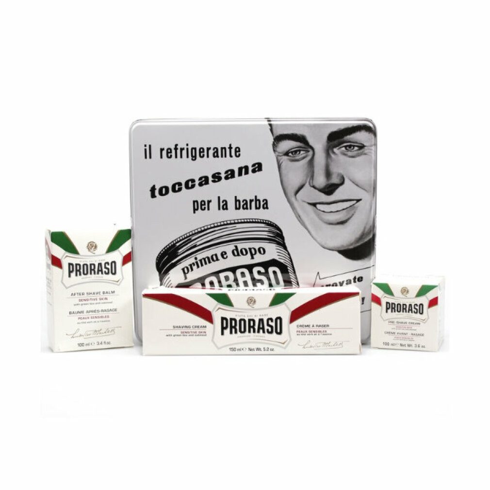 PRORASO Rasiercreme Toccasana Set 4 Artikel