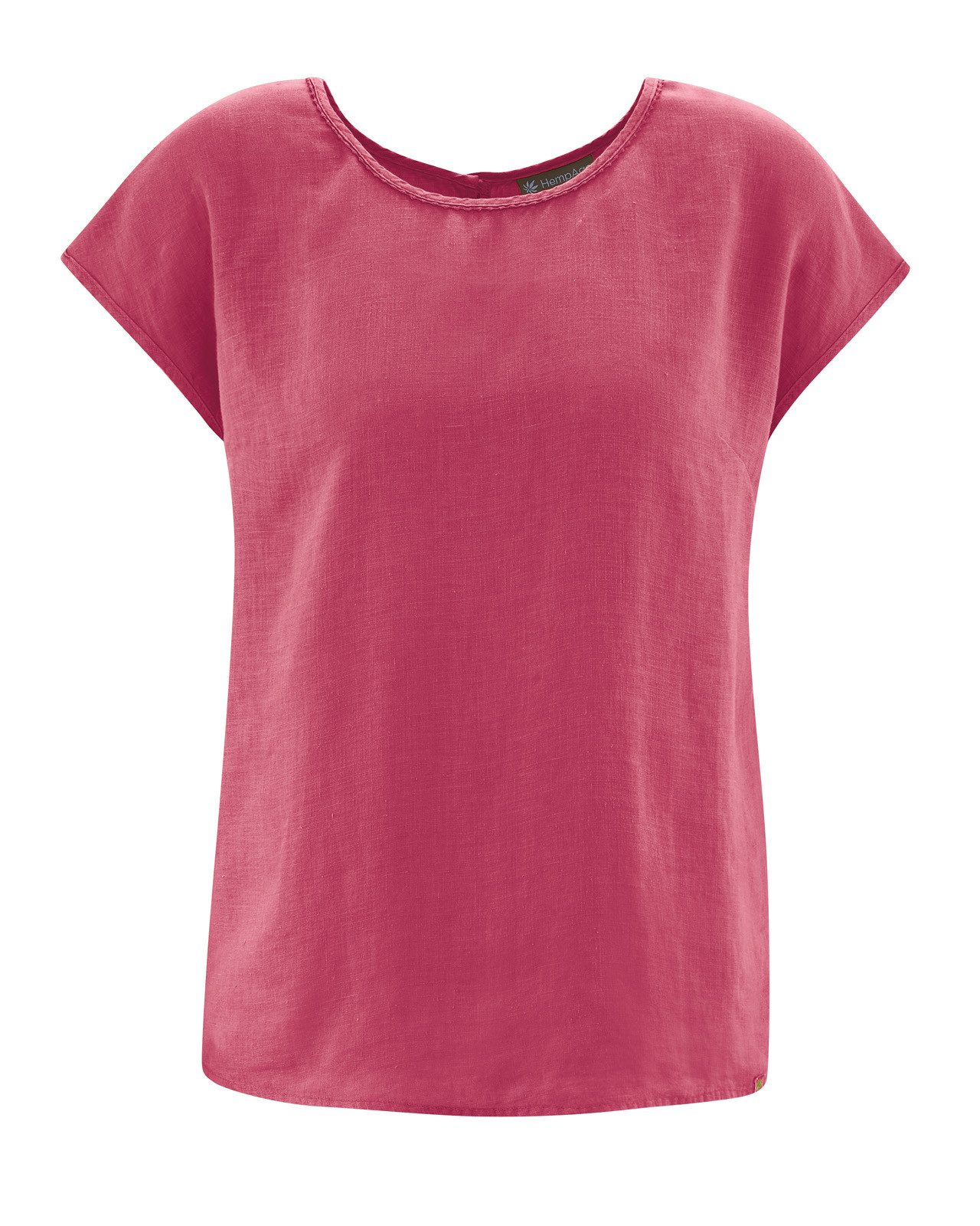 Hemdbluse Klassische Hanfbluse aus 100% Hanf - Normal Fit