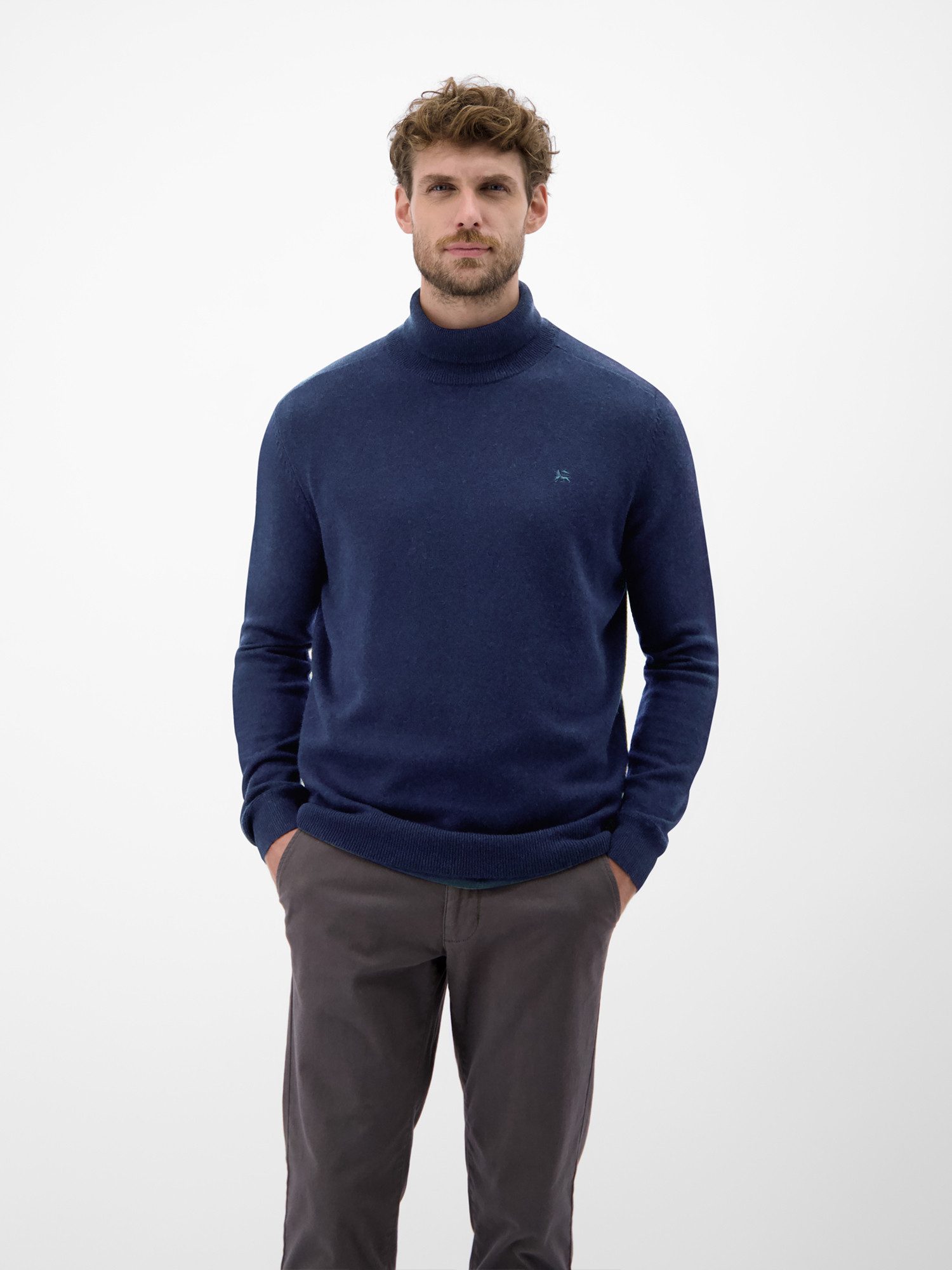 Rollkragenpullover Herren Rollkragenpullover - lässige Optik, wärmender