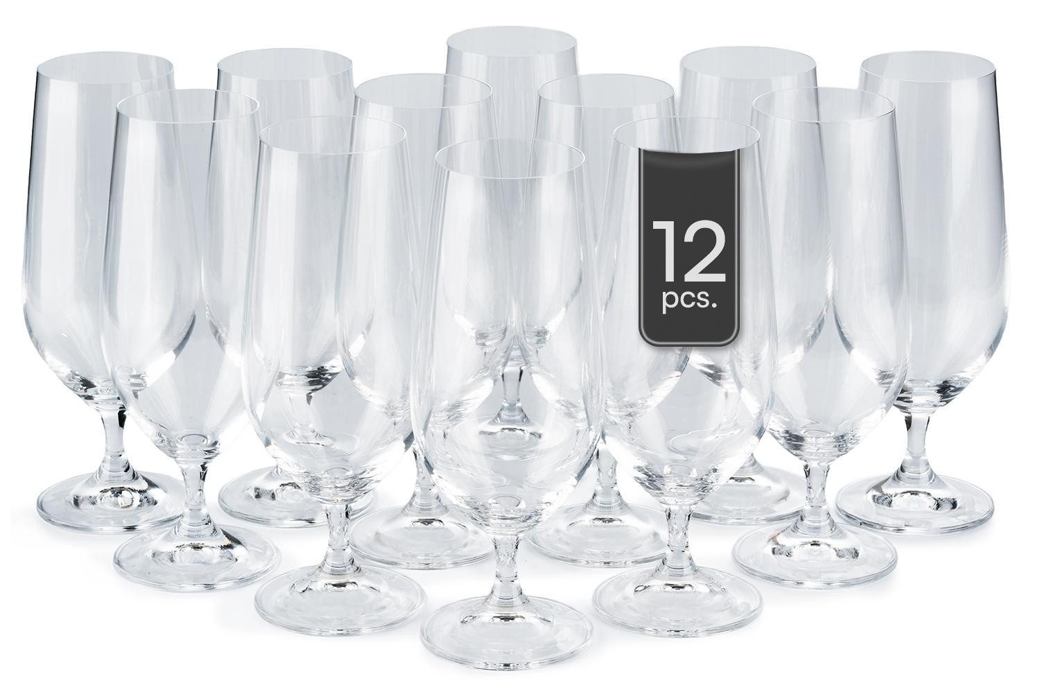BOHEMIA SELECTION Bierglas SIMPLY, 380 ml, Glas