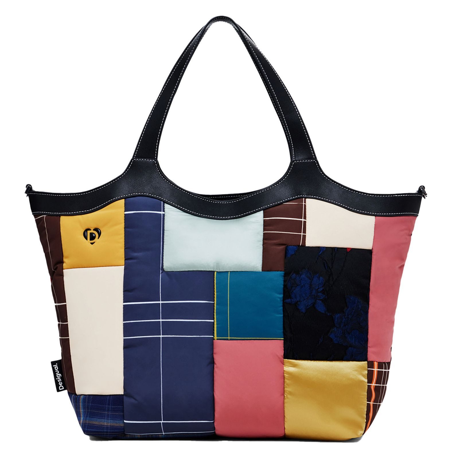 Desigual patchwork bag hotsell