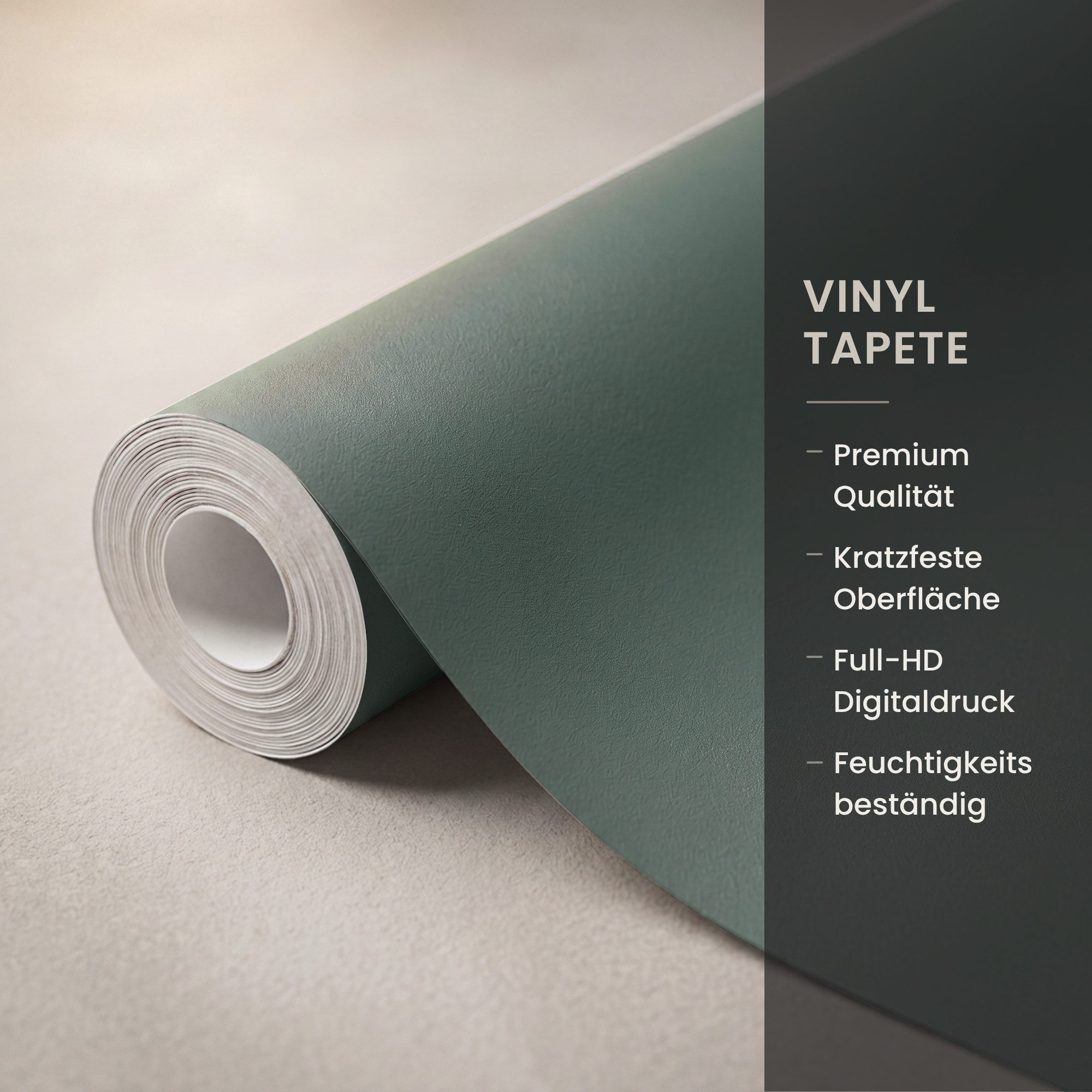OnlyWow Fototapete Hut - Frau - Beige, Matt, bedruckt, Wandtapete, Vinyl Tapete 450x260cm