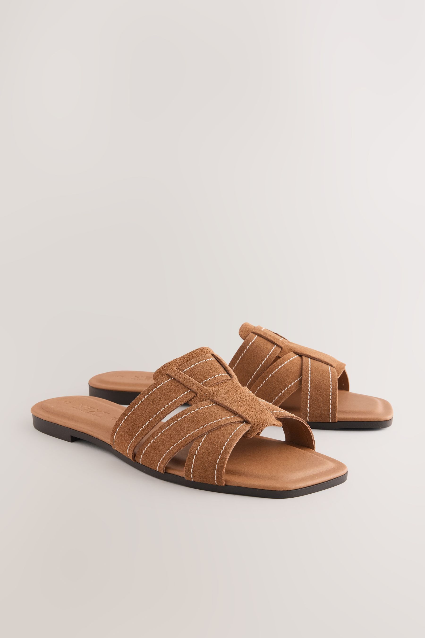 Next Forever Comfort® Pantoletten mit Ziernaht Sandale