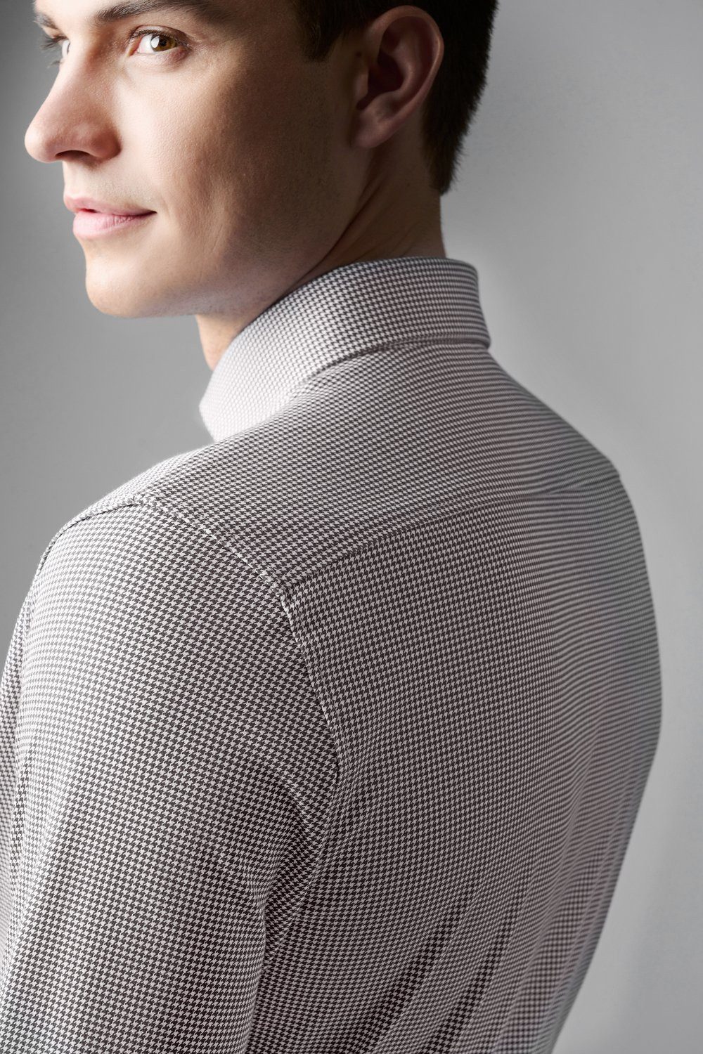 DESOTO Langarmhemd Jerseyhemd Essential Hai langarm Flexibler Stretch