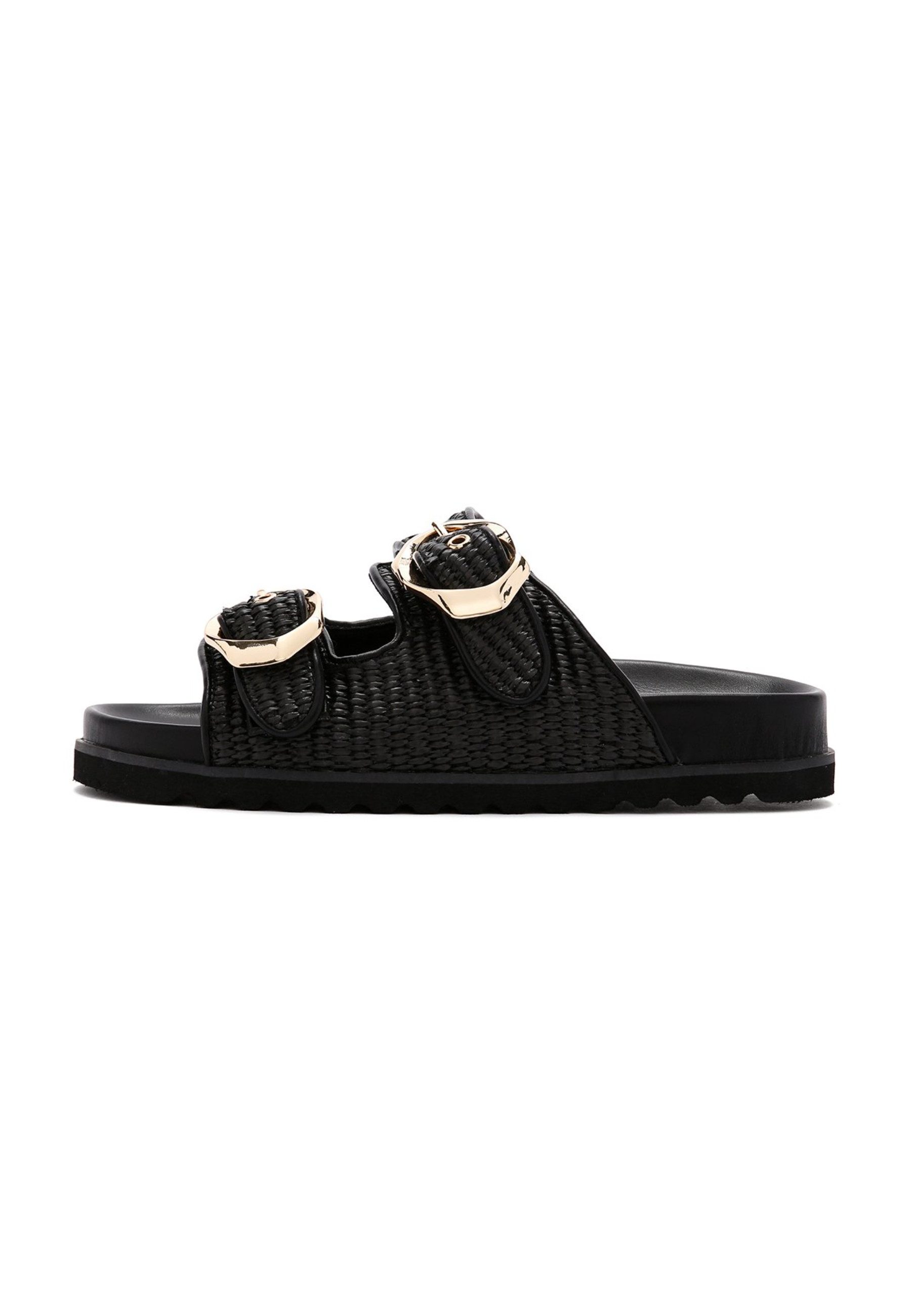 Derimod Kunstleder-Korb-Pantoletten Mules