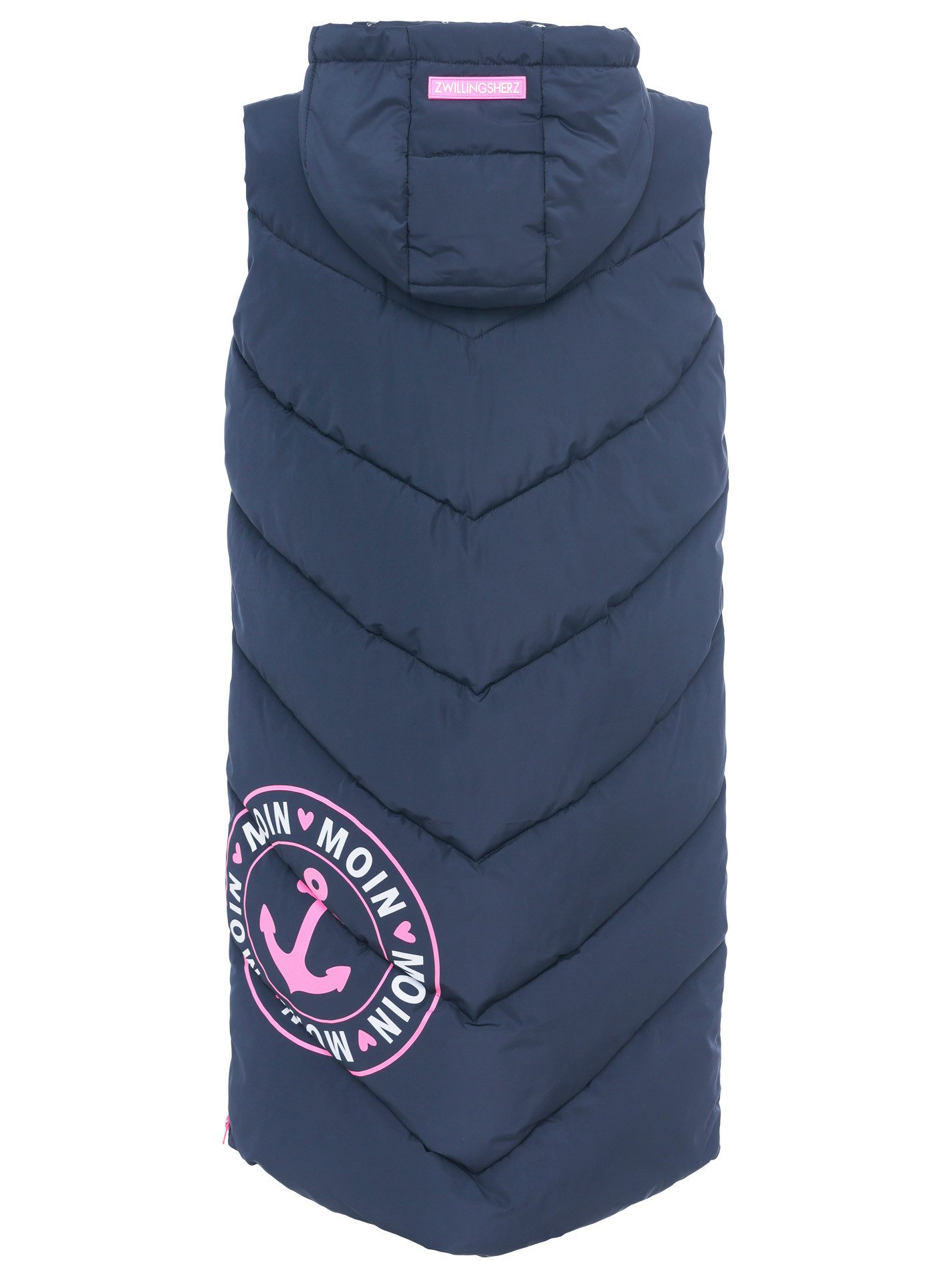 Zwillingsherz Steppweste Steppweste Lang "Strandglück" günstig online kaufen