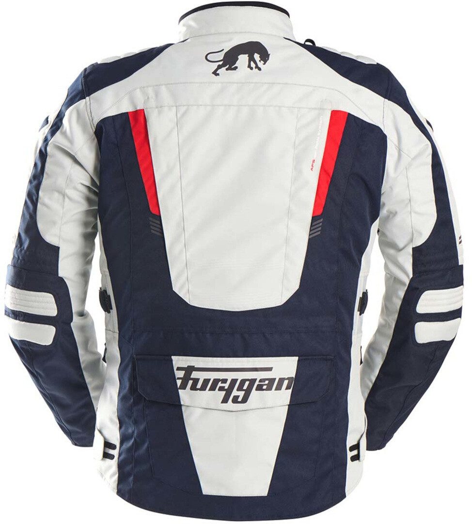 Furygan Motorradjacke Apalaches Evo Motorrad Textiljacke herausnehmbares Innenfutter,wasserdicht