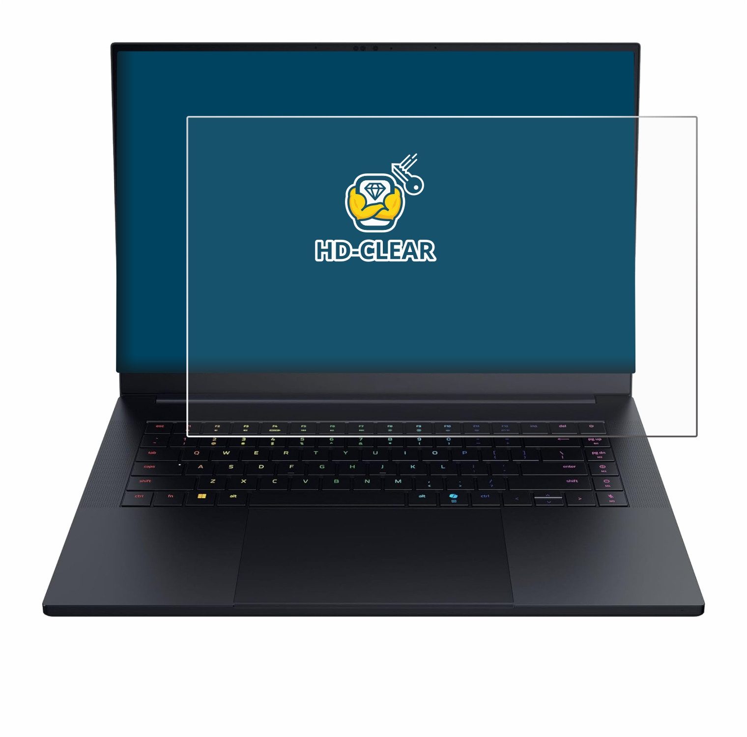 BROTECT Displayschutzfolie Schutzfolie für Razer Blade 16 2025, Displayschutz Schutz Folie Klar Transparent