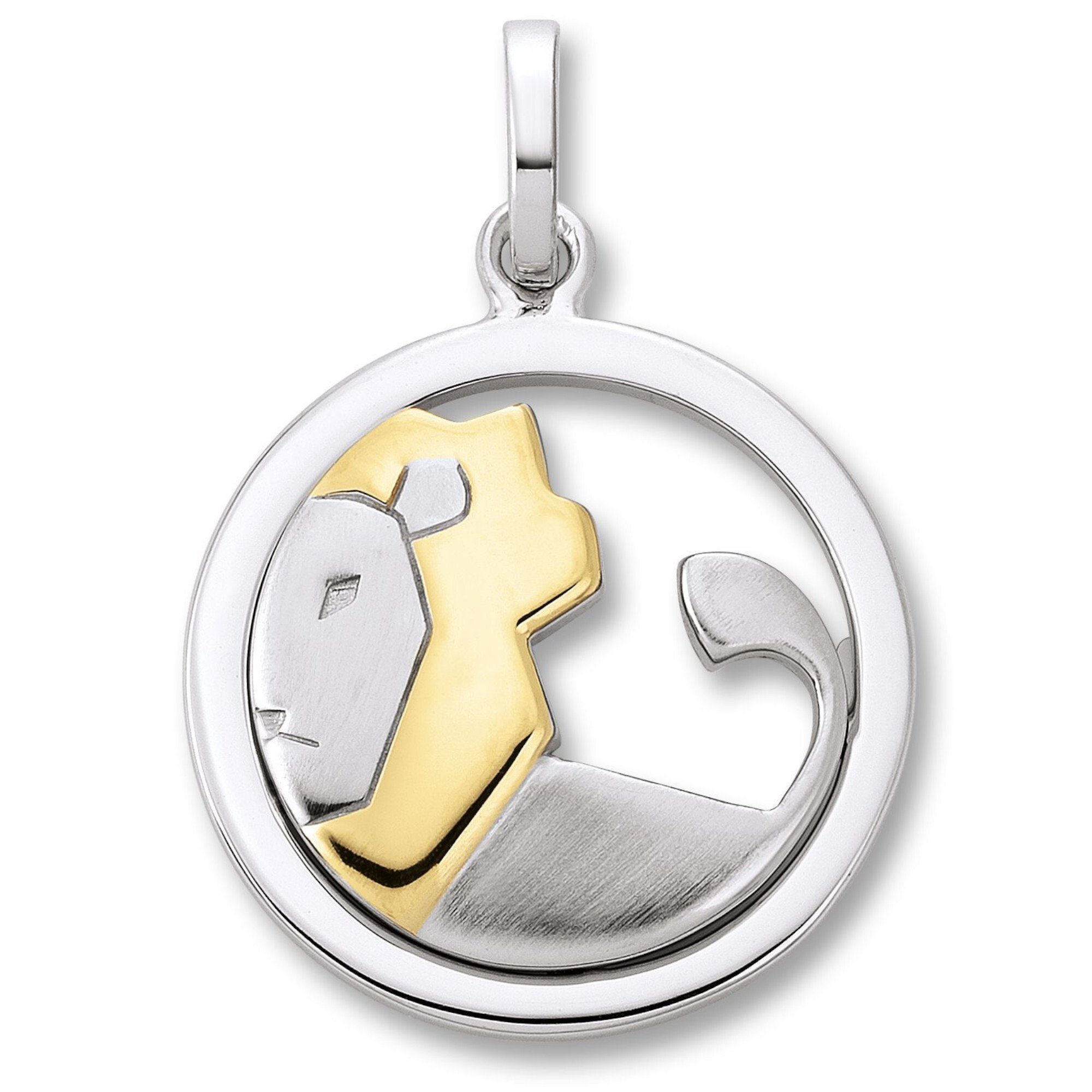 Sternzeichenanhänger Löwe Sternzeichen Anhänger aus 925 Silber