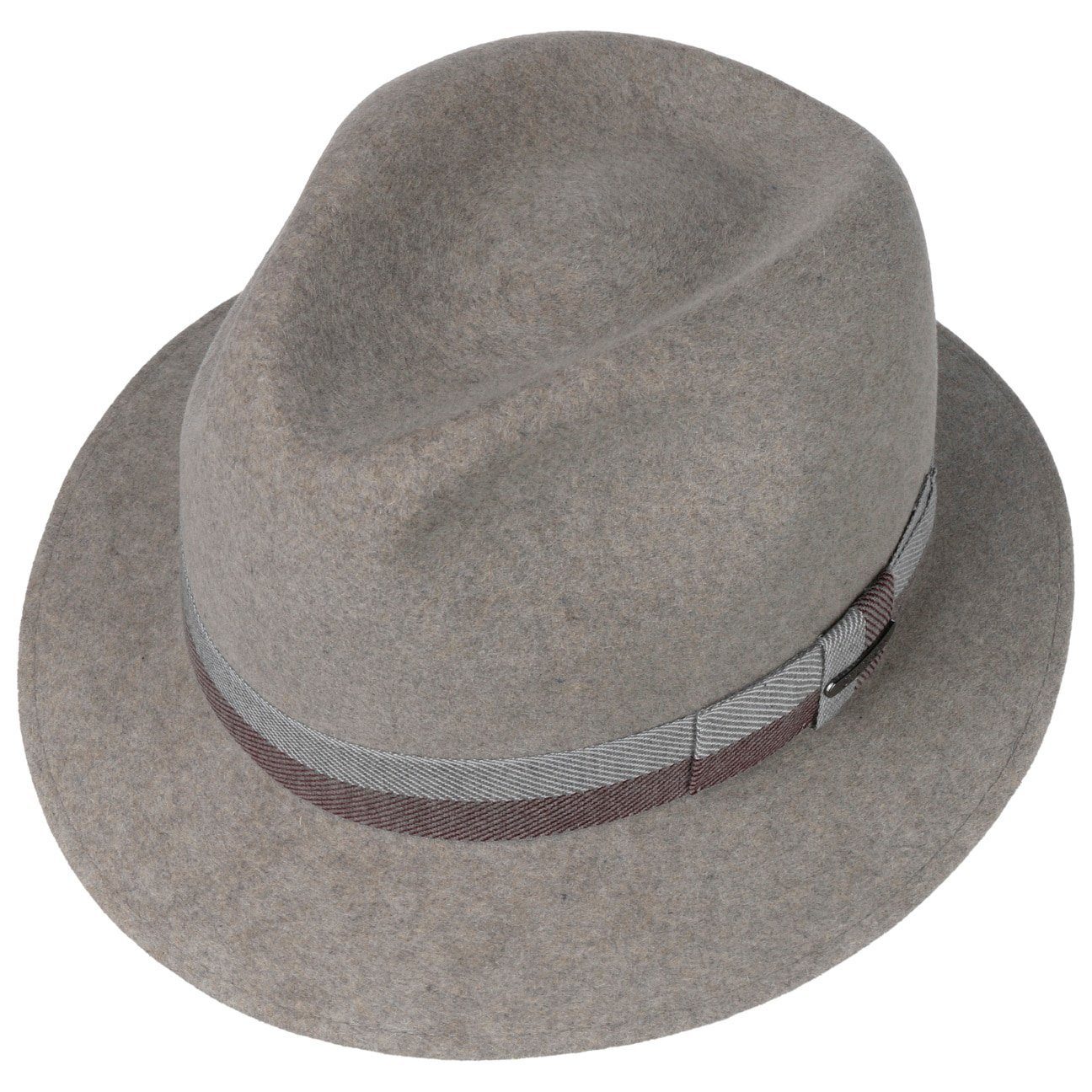 Filzhut, EU Made the Stetson (1-St) in grau-meliert Filzhut