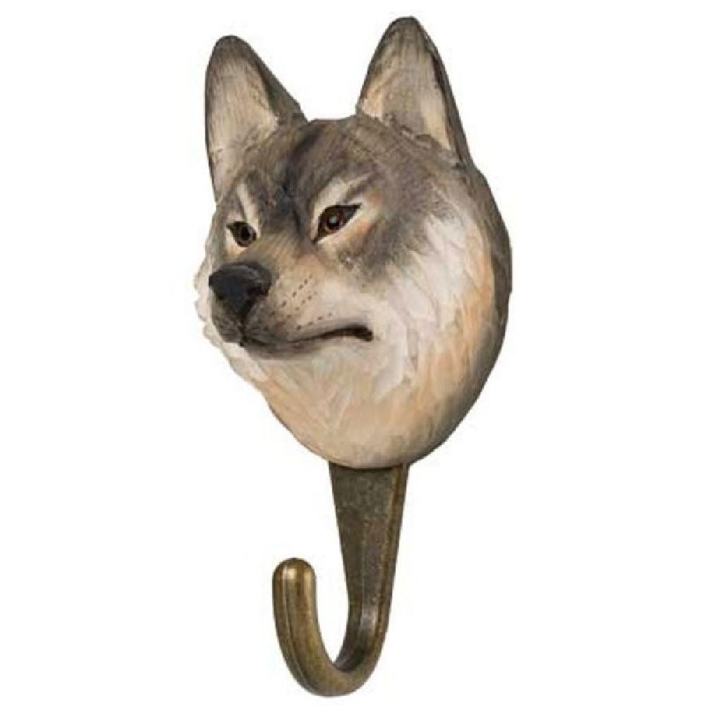 Wildlife Garden Garderobenhaken Kleiderhaken DecoHook Wolf günstig online kaufen