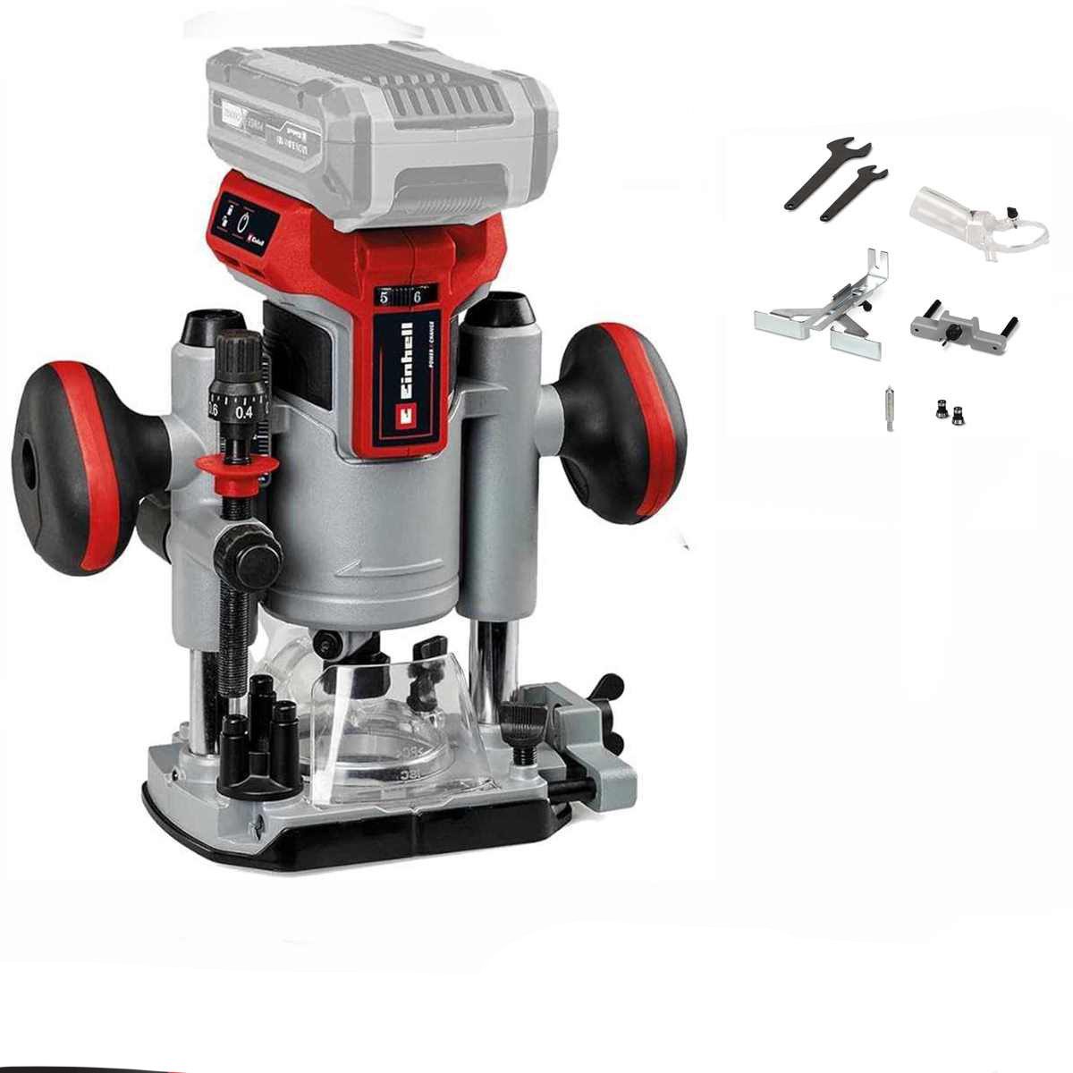 Einhell Akku-Fräse Professional 18V Akku Oberfräsen-K TP-RO 18 BL