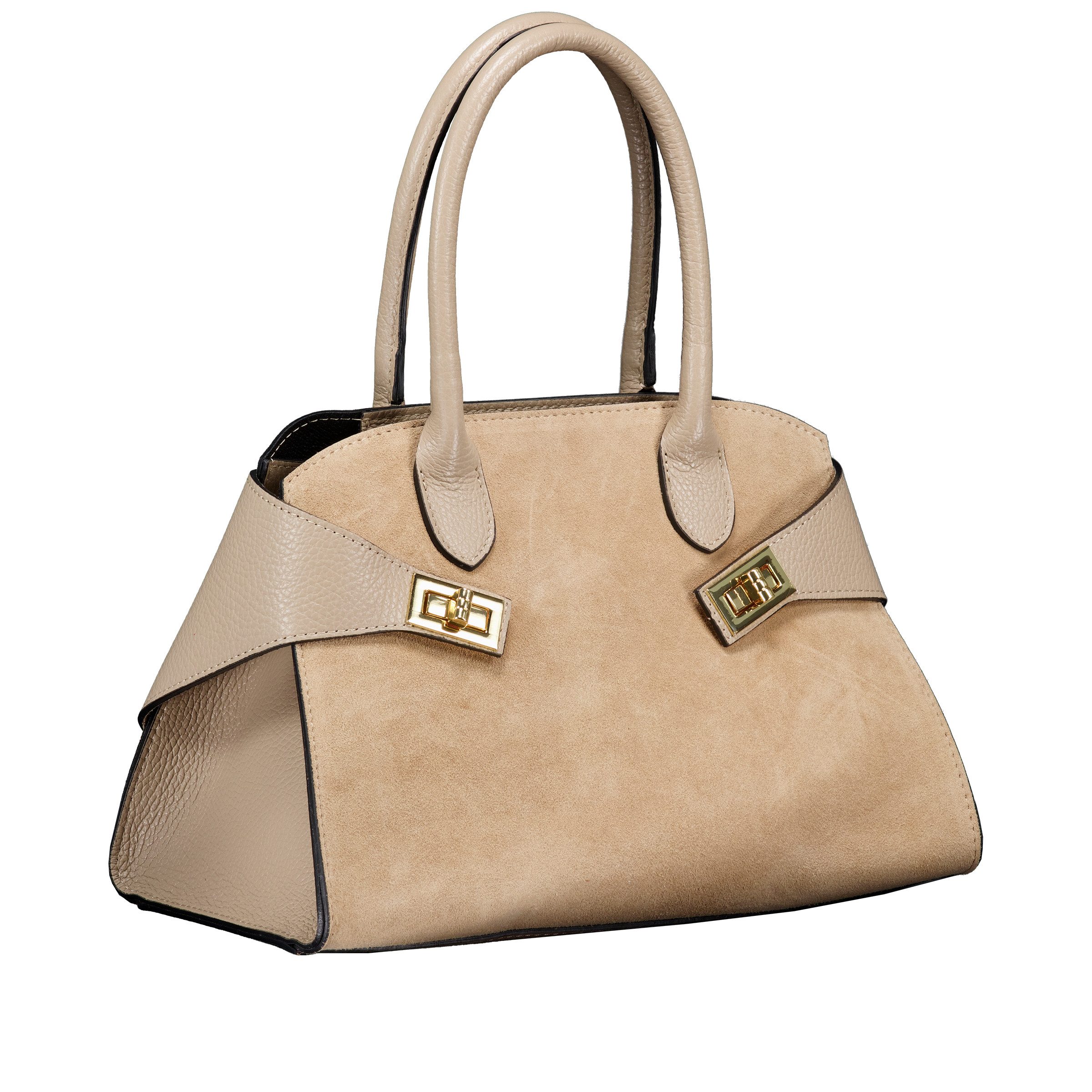 Hausfelder Manufaktur Handtasche Velours günstig online kaufen