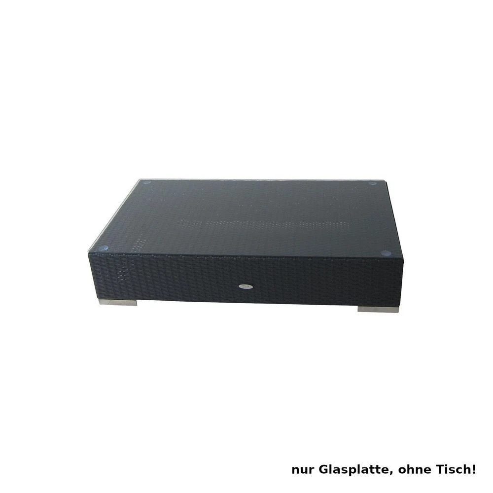 LinJa Glastisch Glasplatte 120x68cm ESG Sicherheitsglas Glasscheibe 5mm Stärke
