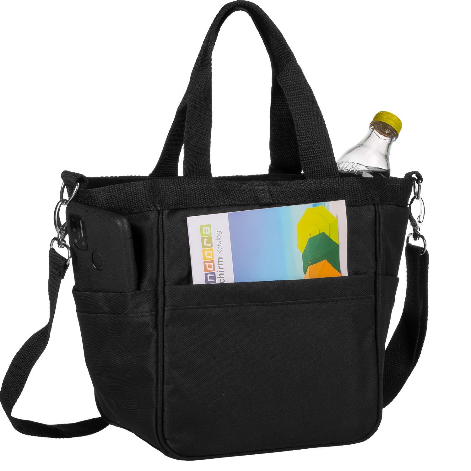 anndora Shopper Umhängetasche Damen Schultertasche, Hauptfach mit Reißversc günstig online kaufen