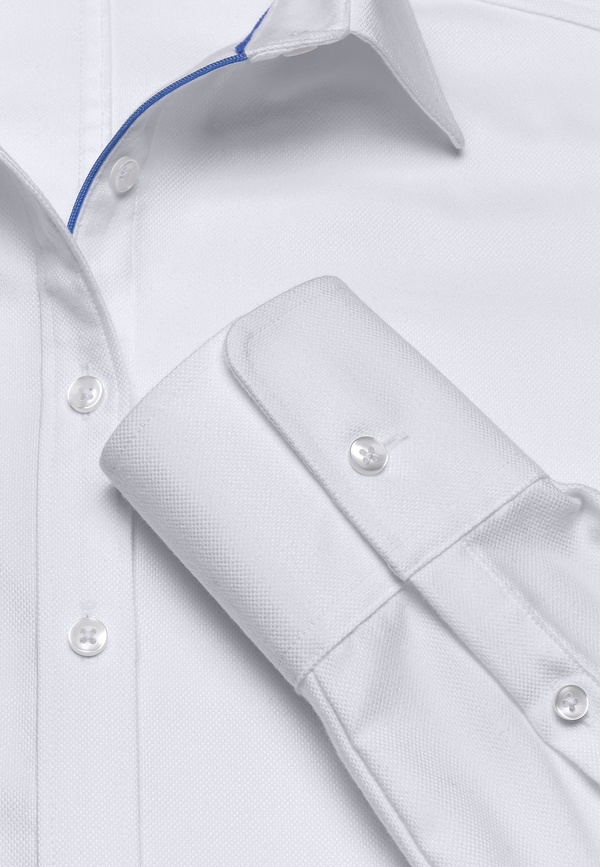 Vincenzo Boretti Klassische Bluse leicht tailliert soft Oxford günstig online kaufen
