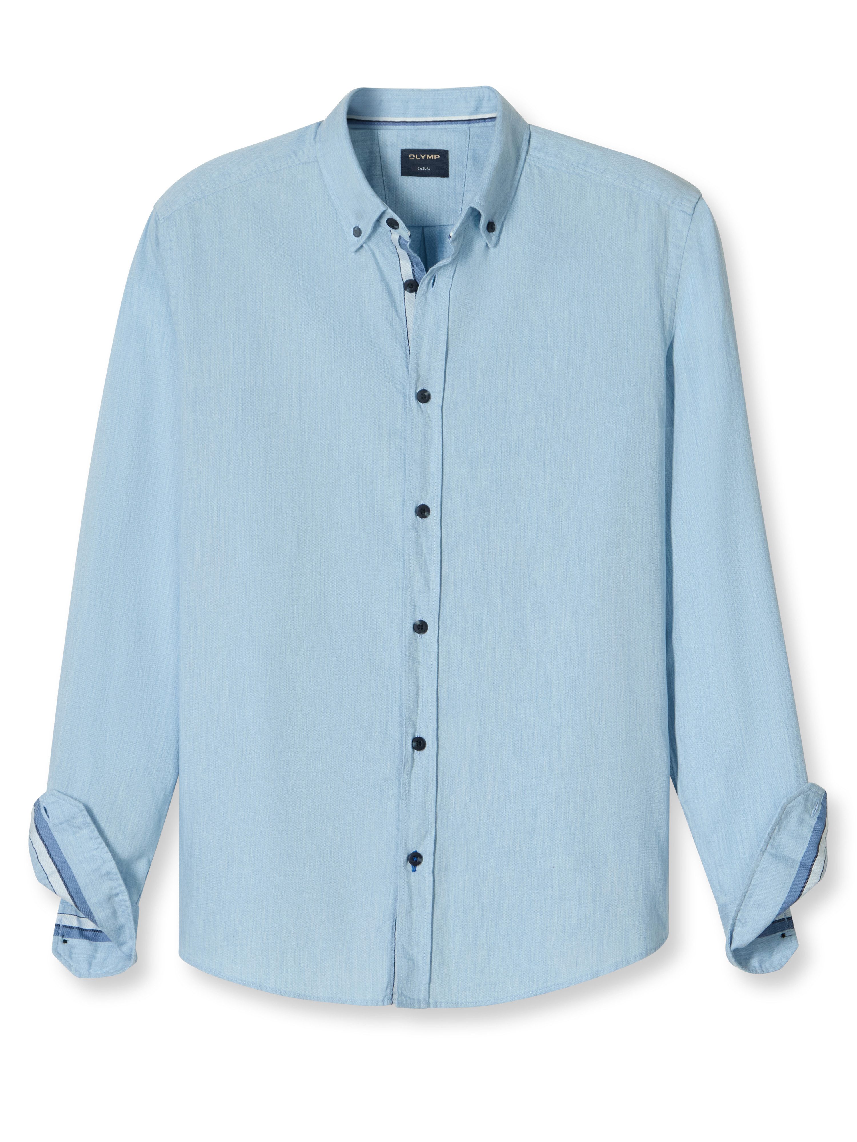 OLYMP Langarmhemd Regular Fit, Businesshemd, Button-down-Kragen, günstig online kaufen