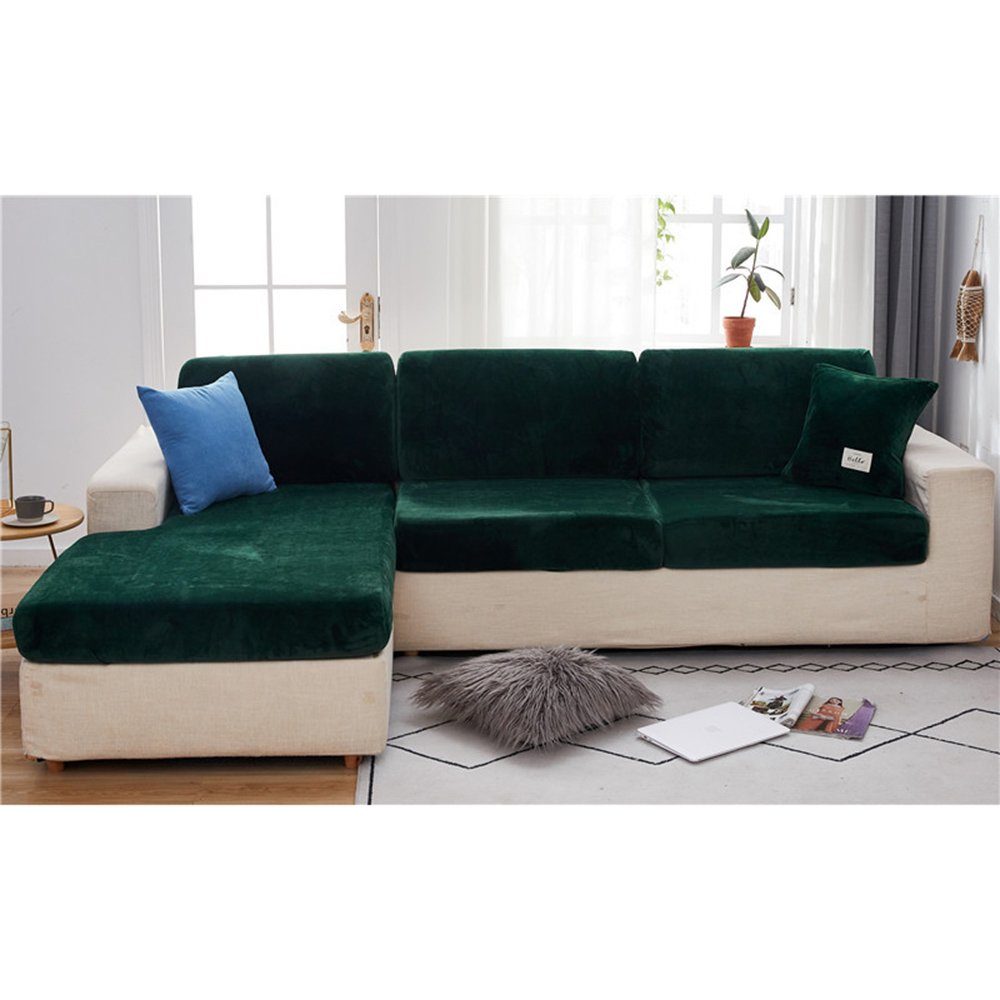 Sofahusse Ecksofa Stretch Super Weich Sofa Überzug für 1/2/3 Sitzer, Lollanda