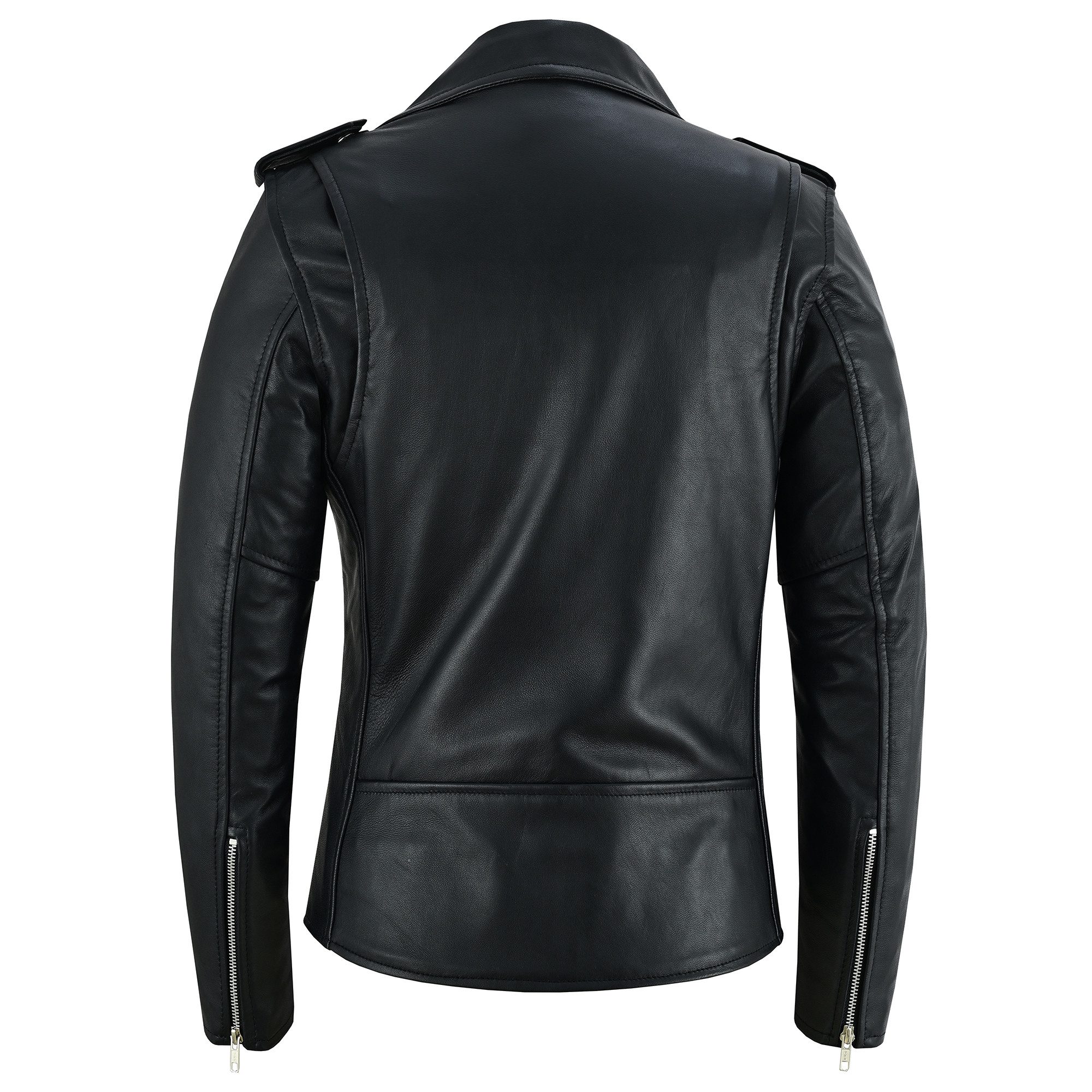 BOHMBERG Lederjacke CALYPSO Damen Bikerjacke Übergangsjacke aus weichem Ziegennappa-Leder – Bild 5 von 5