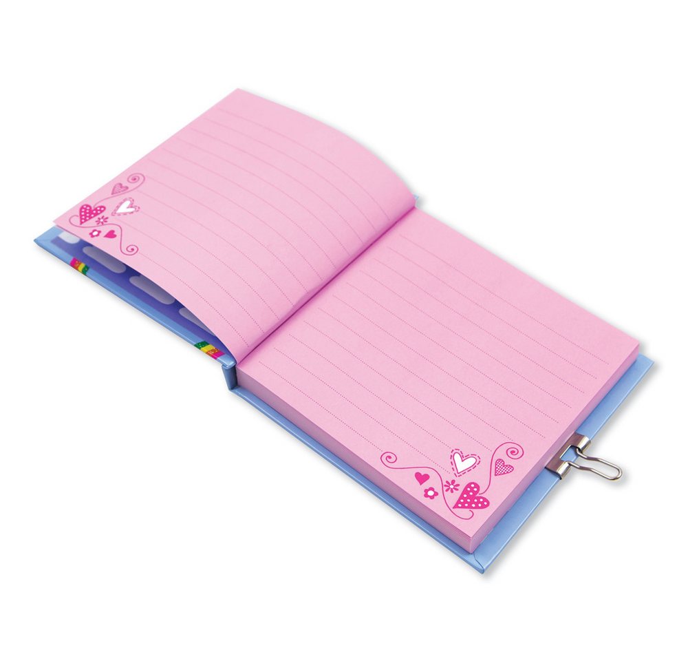 Thumbnail - Partystrolche Tagebuch Tagebuch Einhorn Rachel Ellen Notizbuch Rachel Ellen, Hardcover mit Glittereffekt