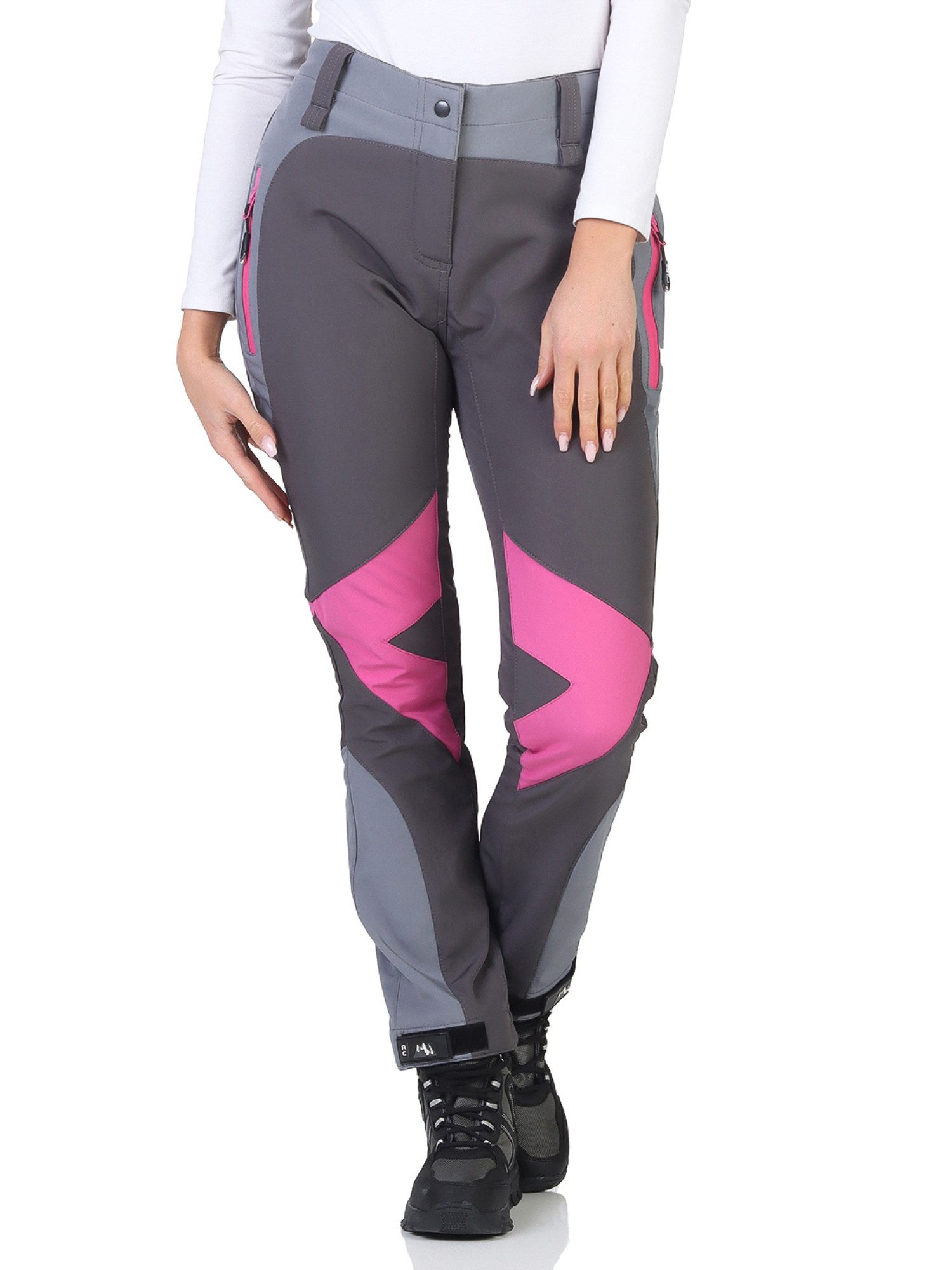 Rock Creek Softshellhose Damen Softshellhose Wanderhose D-484