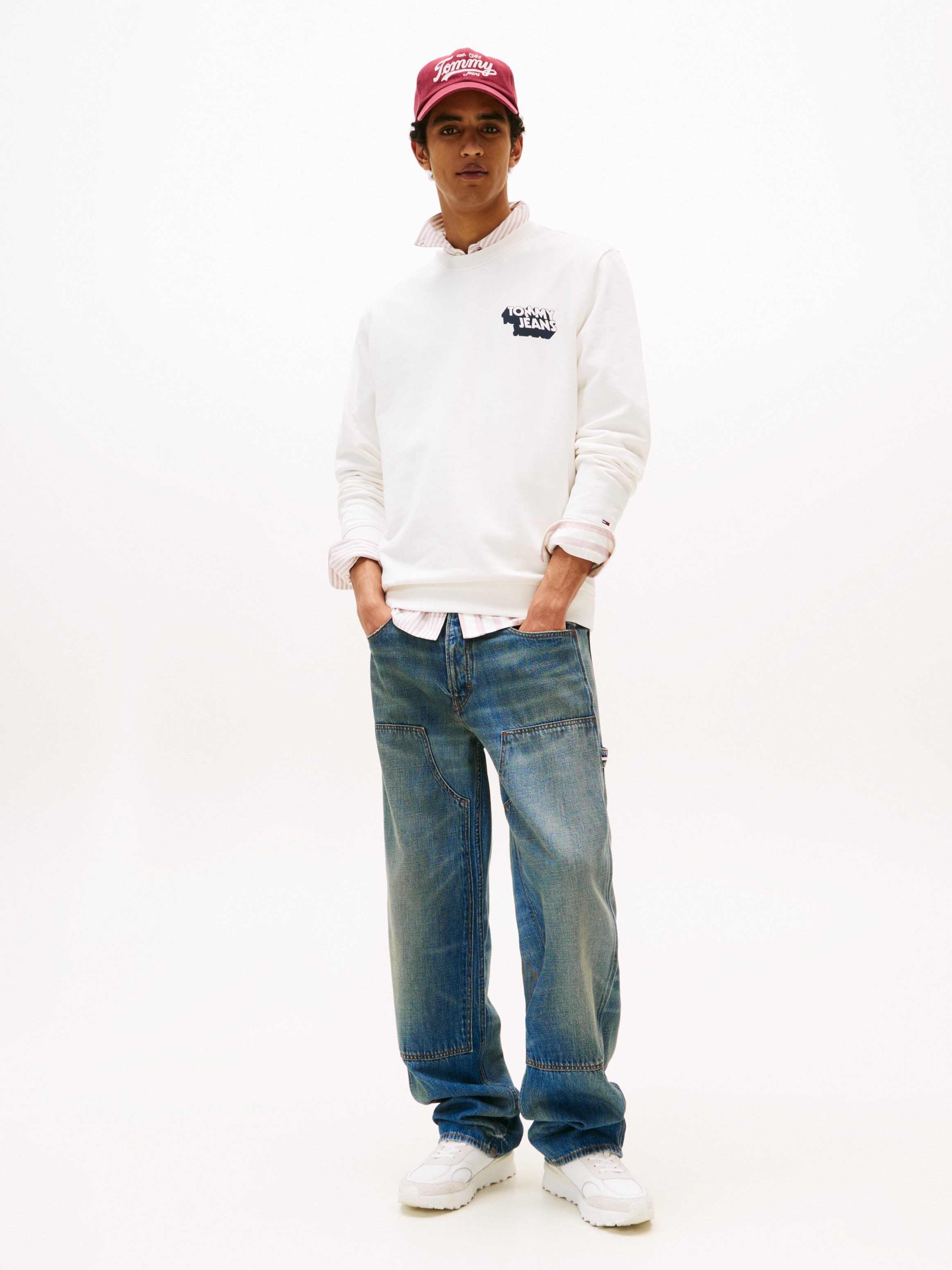 Tommy Jeans Sweatshirt TJM REG STACK günstig online kaufen