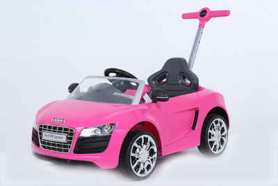 Rollplay Spielzeug-Auto »ROLLPLAY Push Car mit ausziehbarer Fußstütze, ab 1 Jahr, Audi R8 Spyder, Pink«