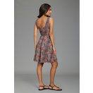 Laura Scott Sommerkleid mit ausgestelltem Rock, aus Viskose und Elasthan, gemusterte Optik