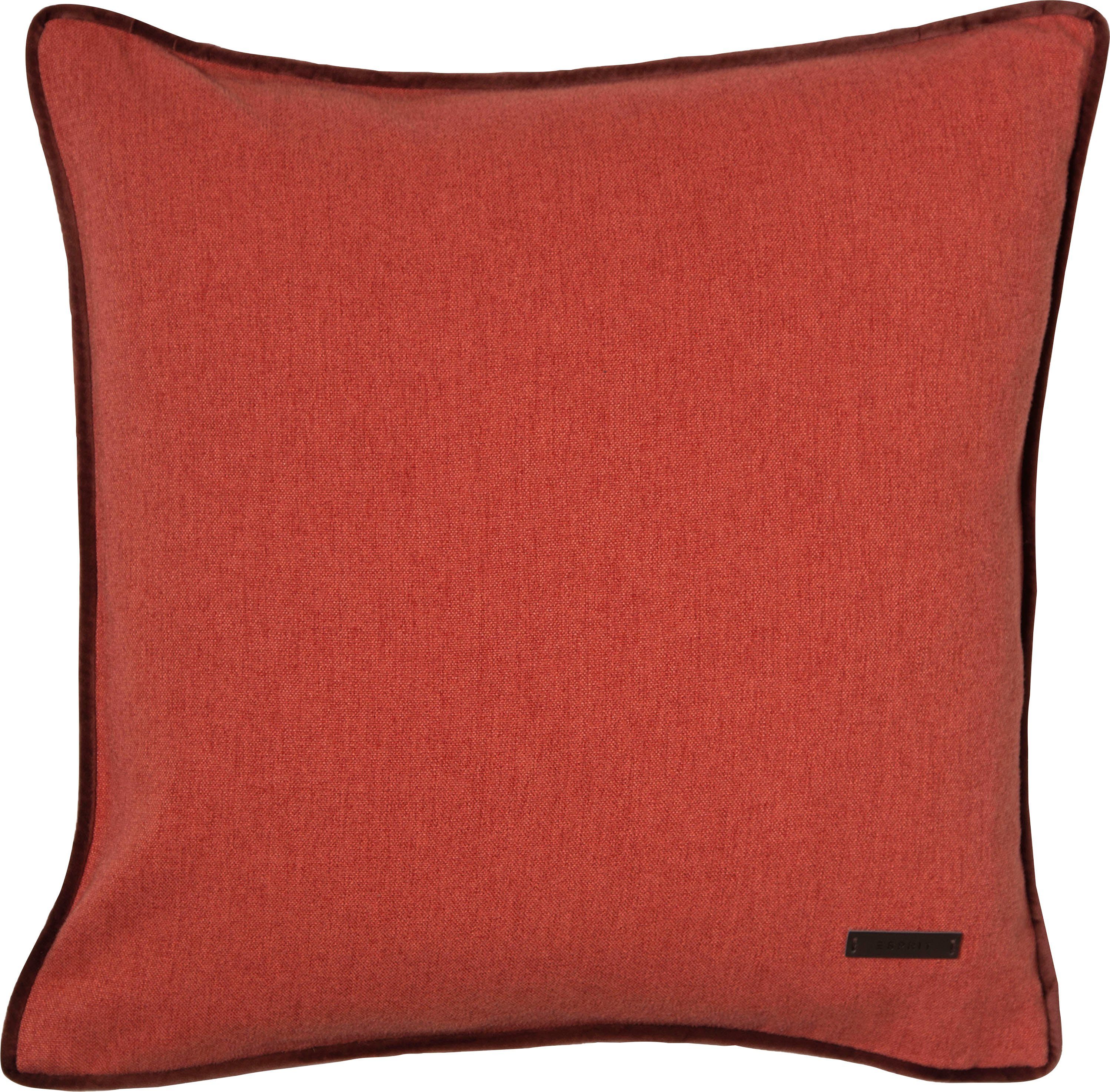 Esprit Декоративные подушки Harp, mit Keder und Applikation, Подушкиhülle ohne Füllung, 1 Stück