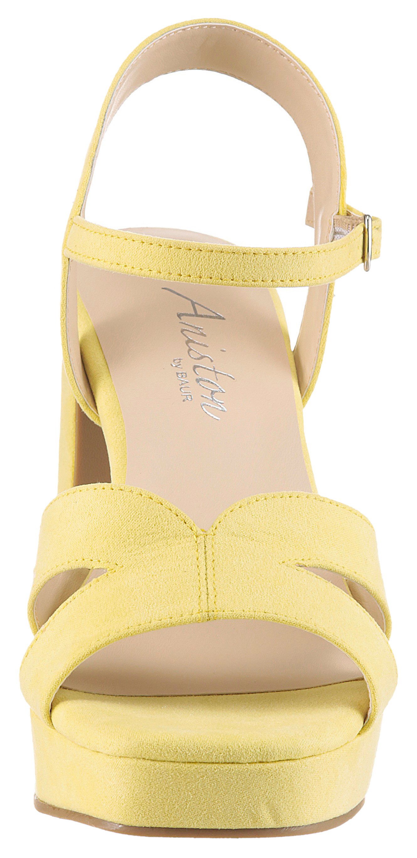 Aniston SHOES High-Heel-Sandalette Sommerschuh, Abendsandale, Plateau – Bild 5 von 5