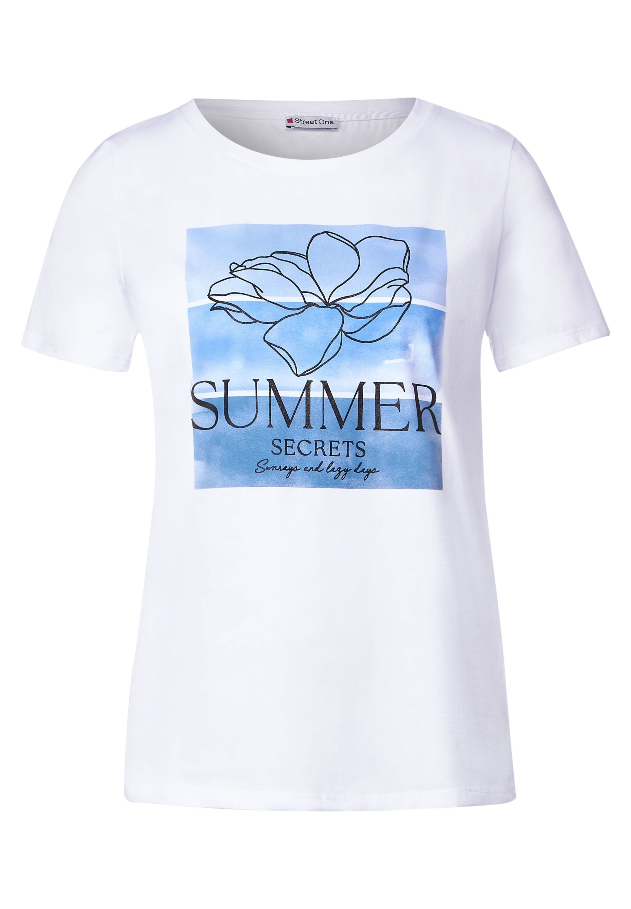 STREET ONE T-Shirt blue bay