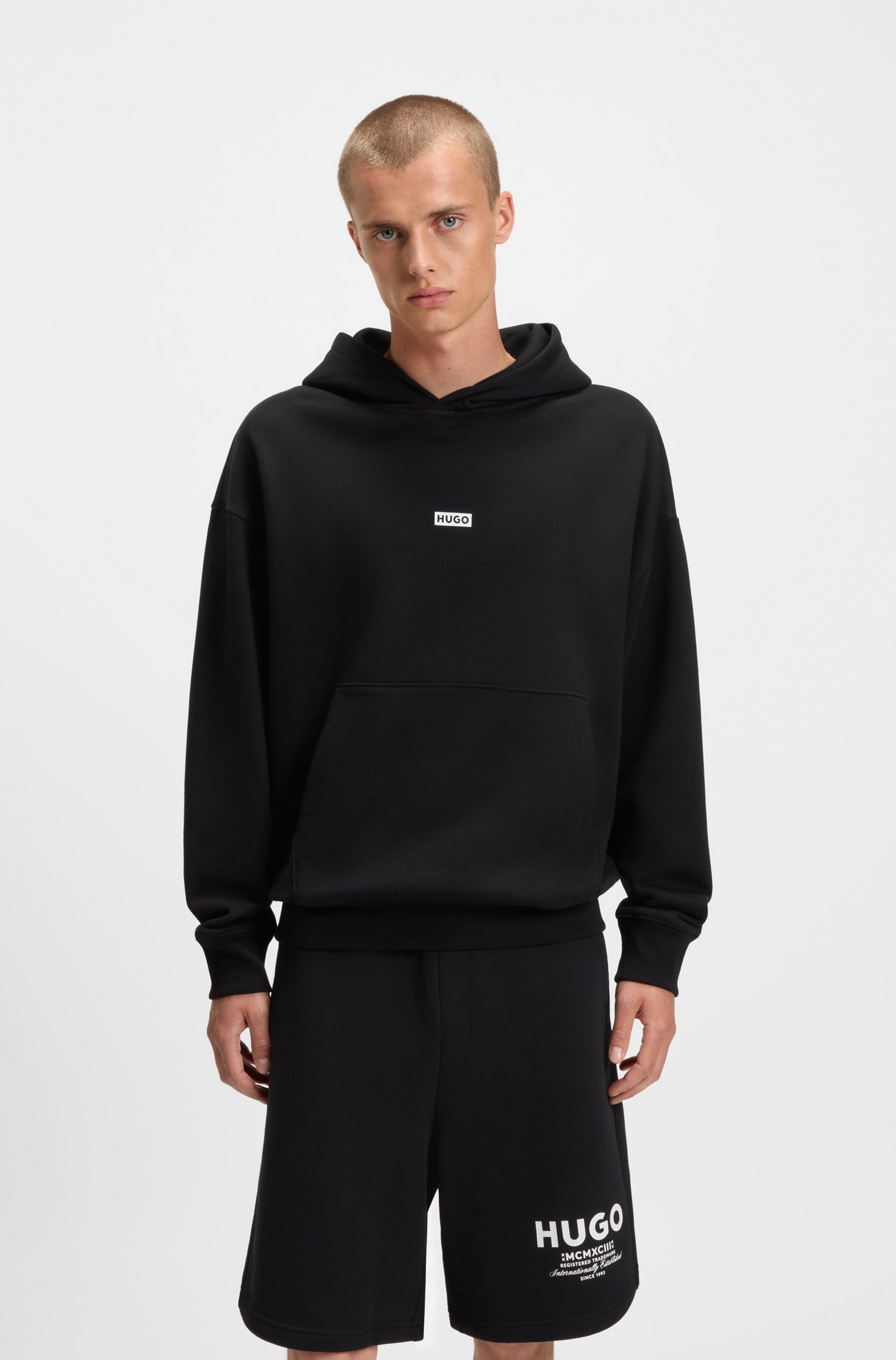HUGO Blue Hoodie Nazardo