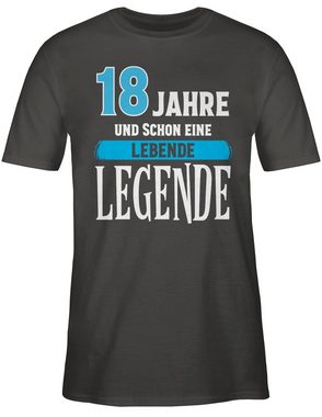 Shirtracer T-Shirt Achtzehnter Legende 18. Geburtstag