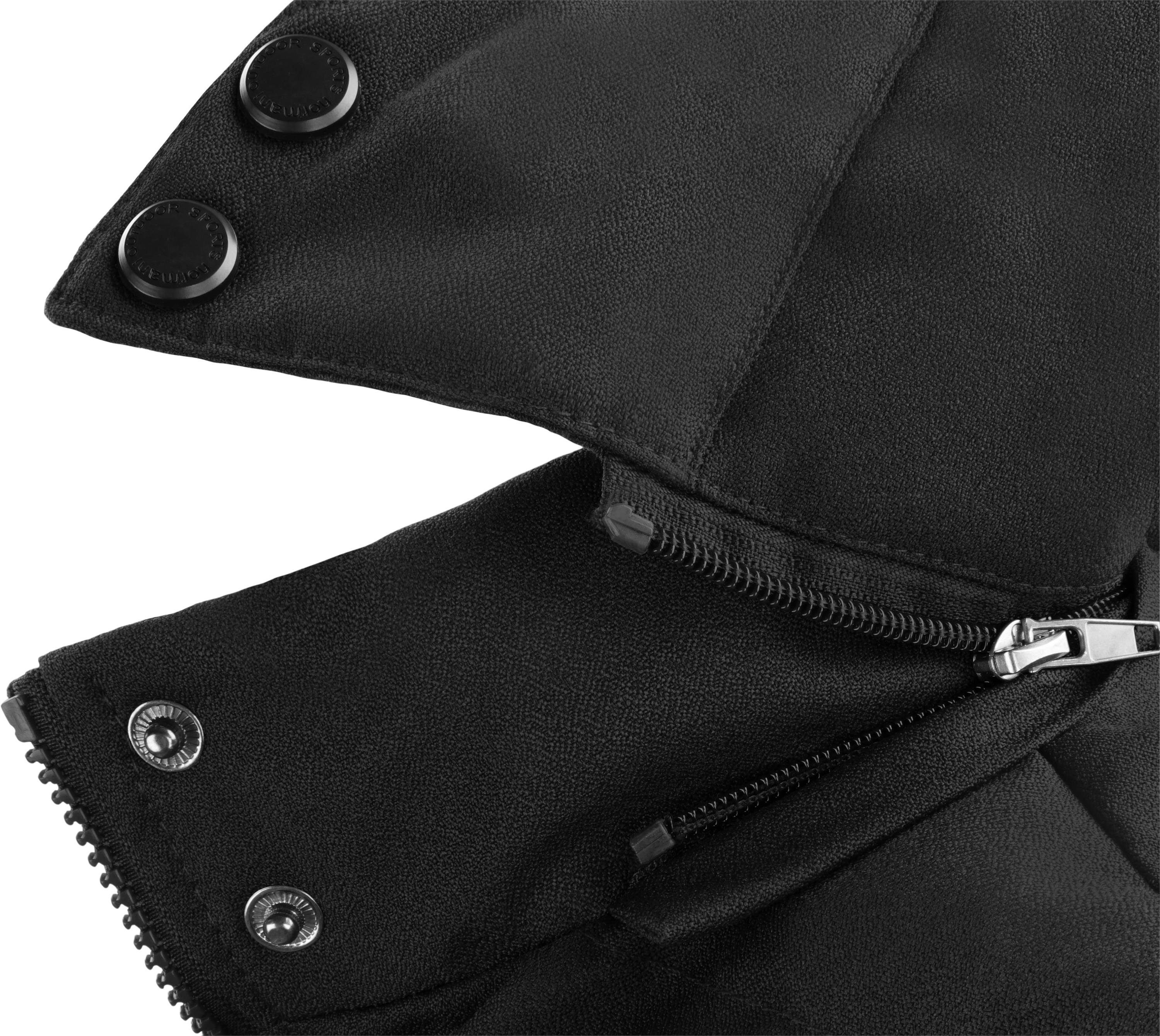 normani Steppweste Herren Winter-Steppweste Yuquot Wattierte Winterweste Bodywarmer Outdoor Weste mit Kapuze