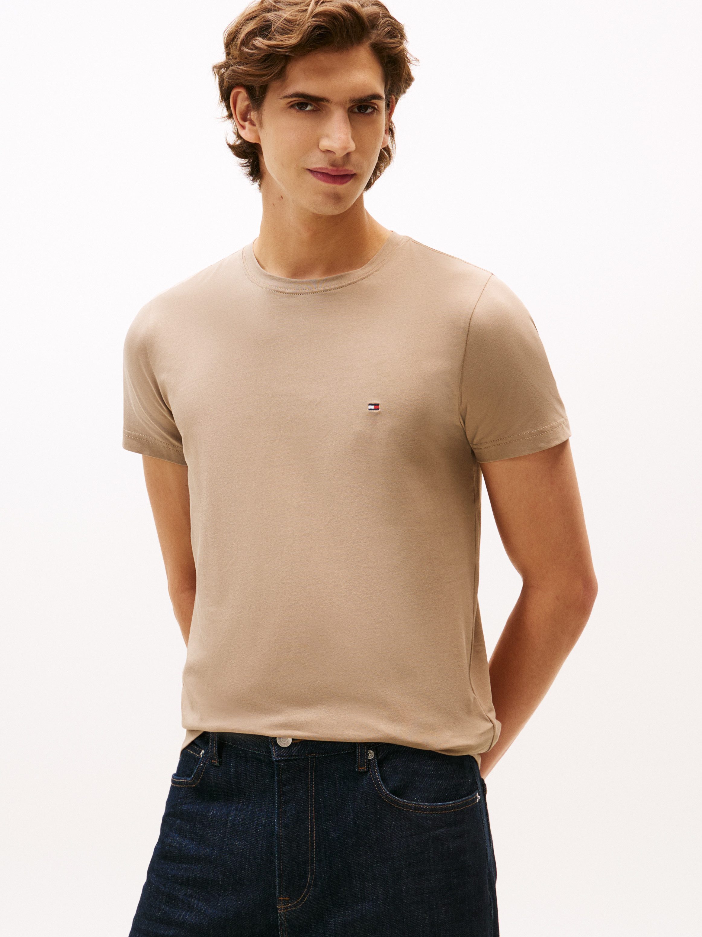 Tommy Hilfiger T-Shirt STRETCH SLIM FIT günstig online kaufen